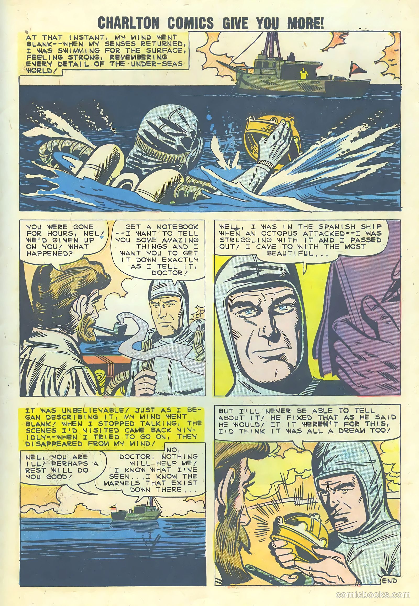 Strange Suspense Stories #48 (1960) — page 33 of 36