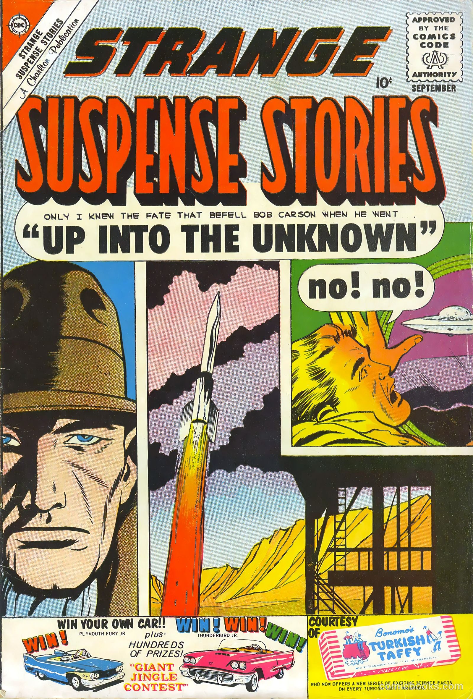 Strange Suspense Stories #49