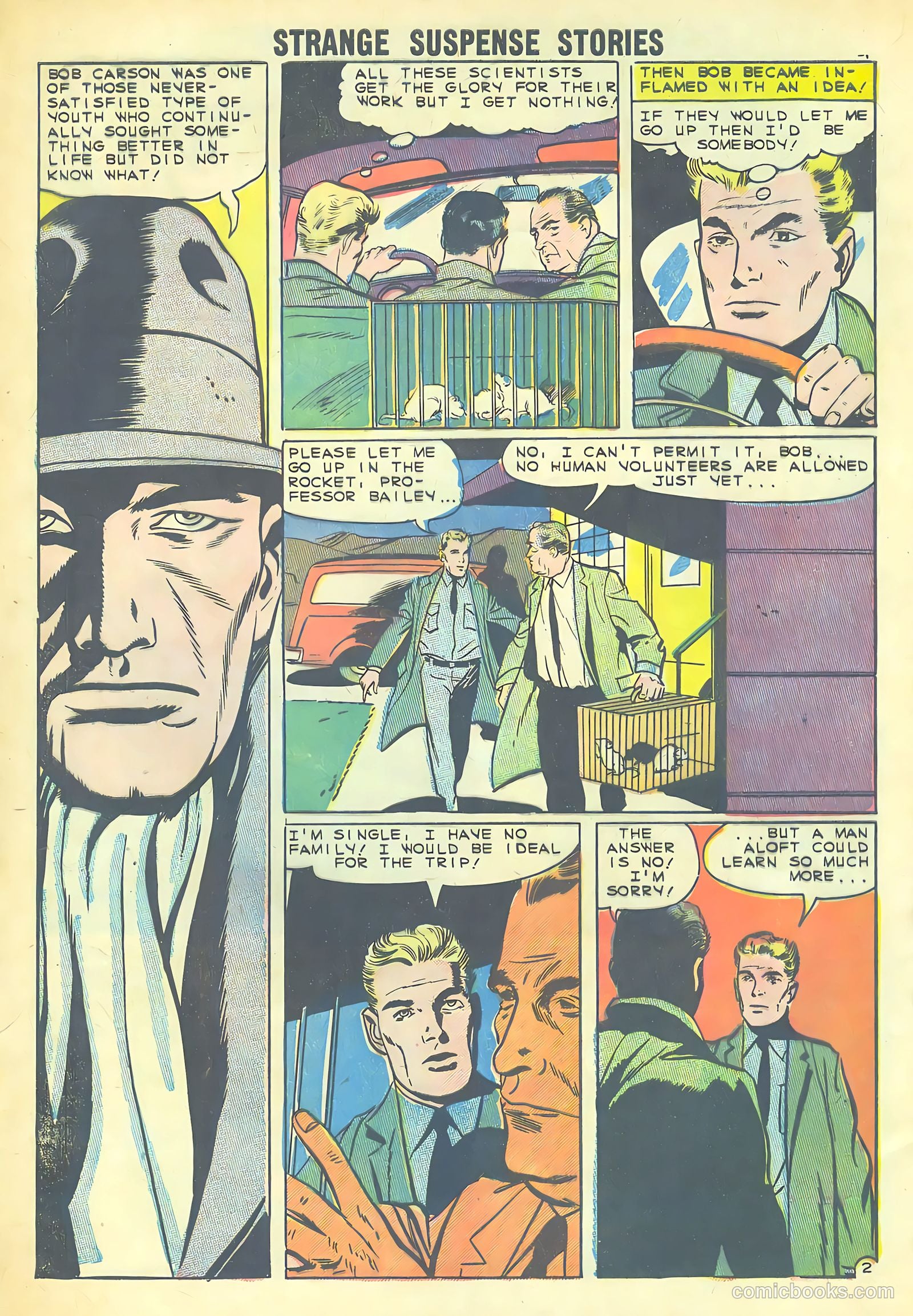 Strange Suspense Stories #49 (1960) — page 4 of 36