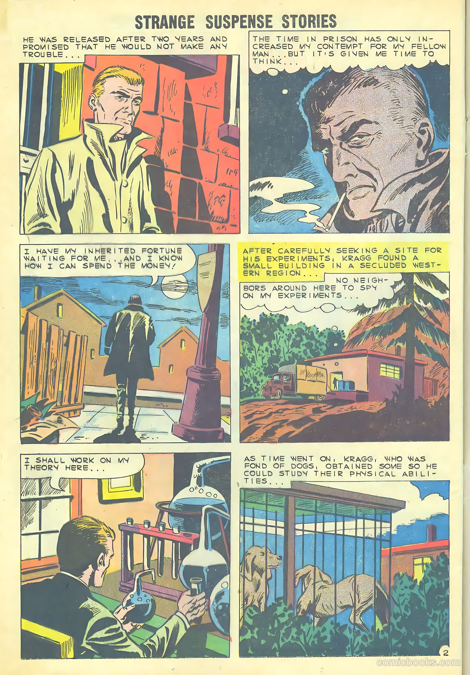 Strange Suspense Stories #49 (1960) — page 12 of 36