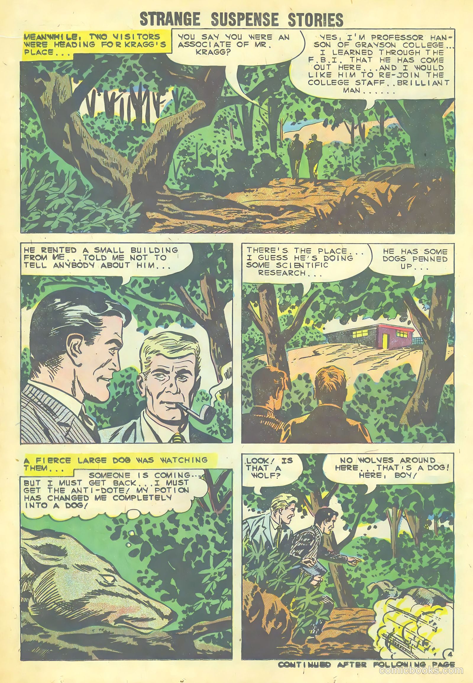 Strange Suspense Stories #49 (1960) — page 14 of 36