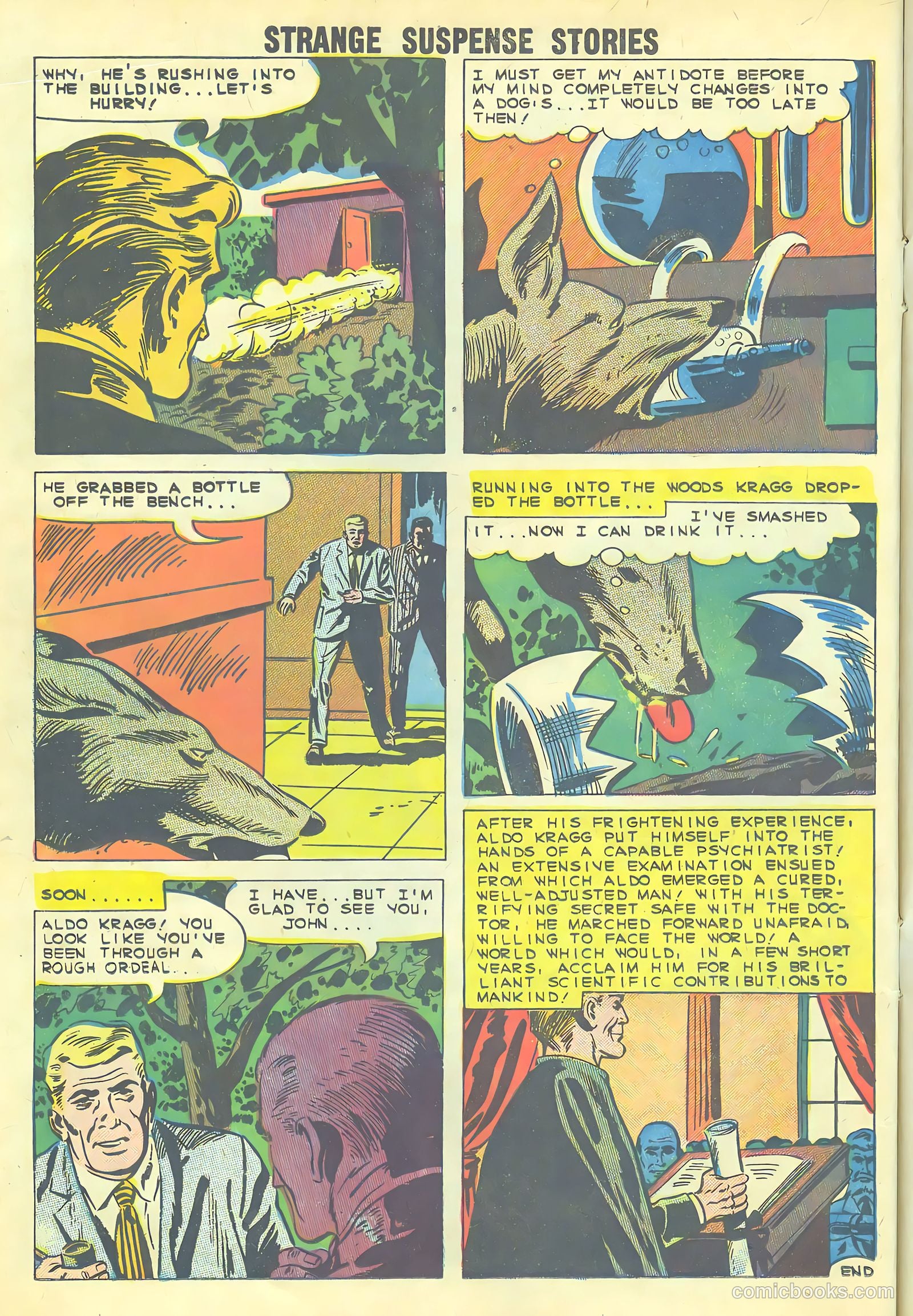 Strange Suspense Stories #49 (1960) — page 16 of 36