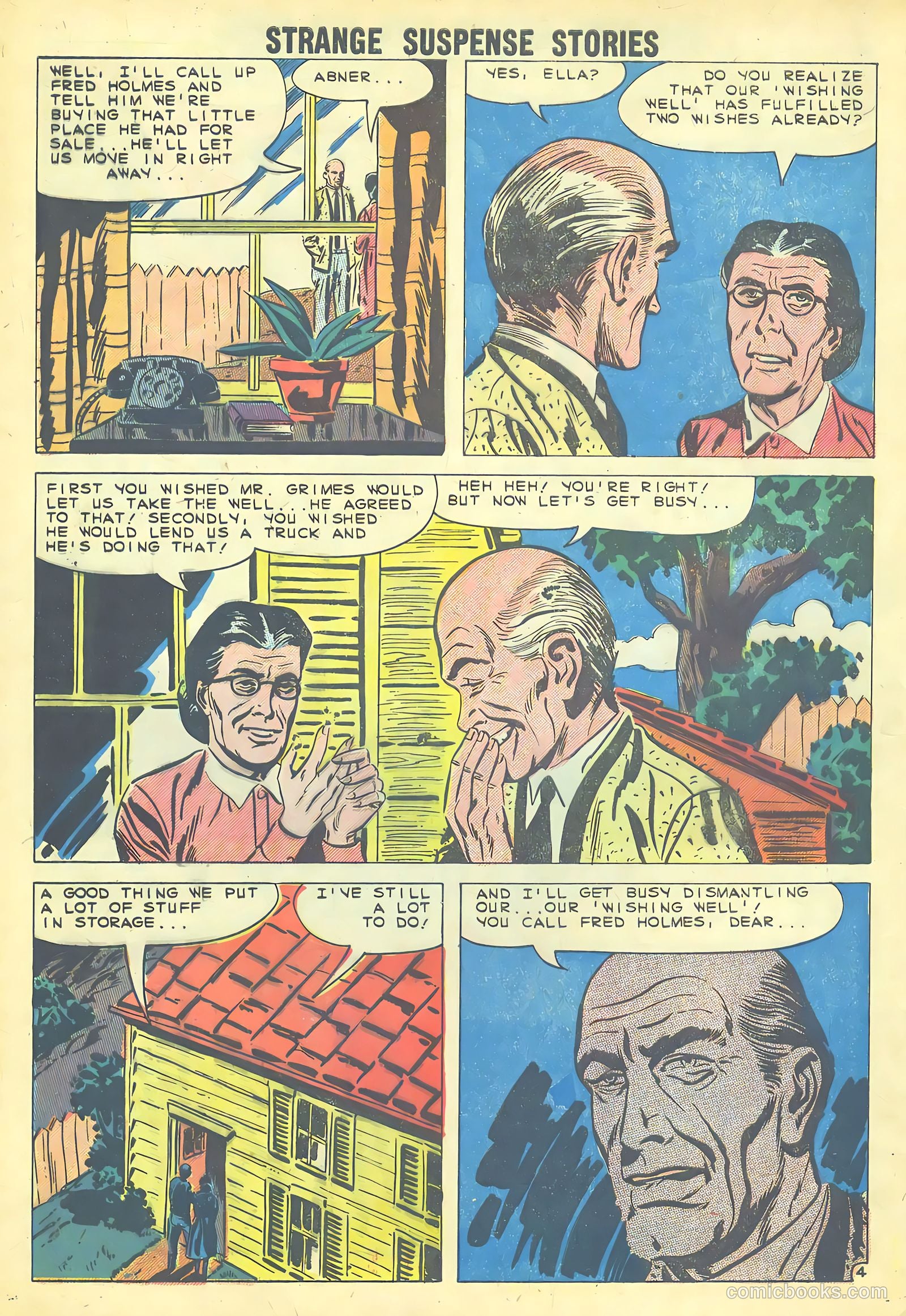 Strange Suspense Stories #49 (1960) — page 28 of 36