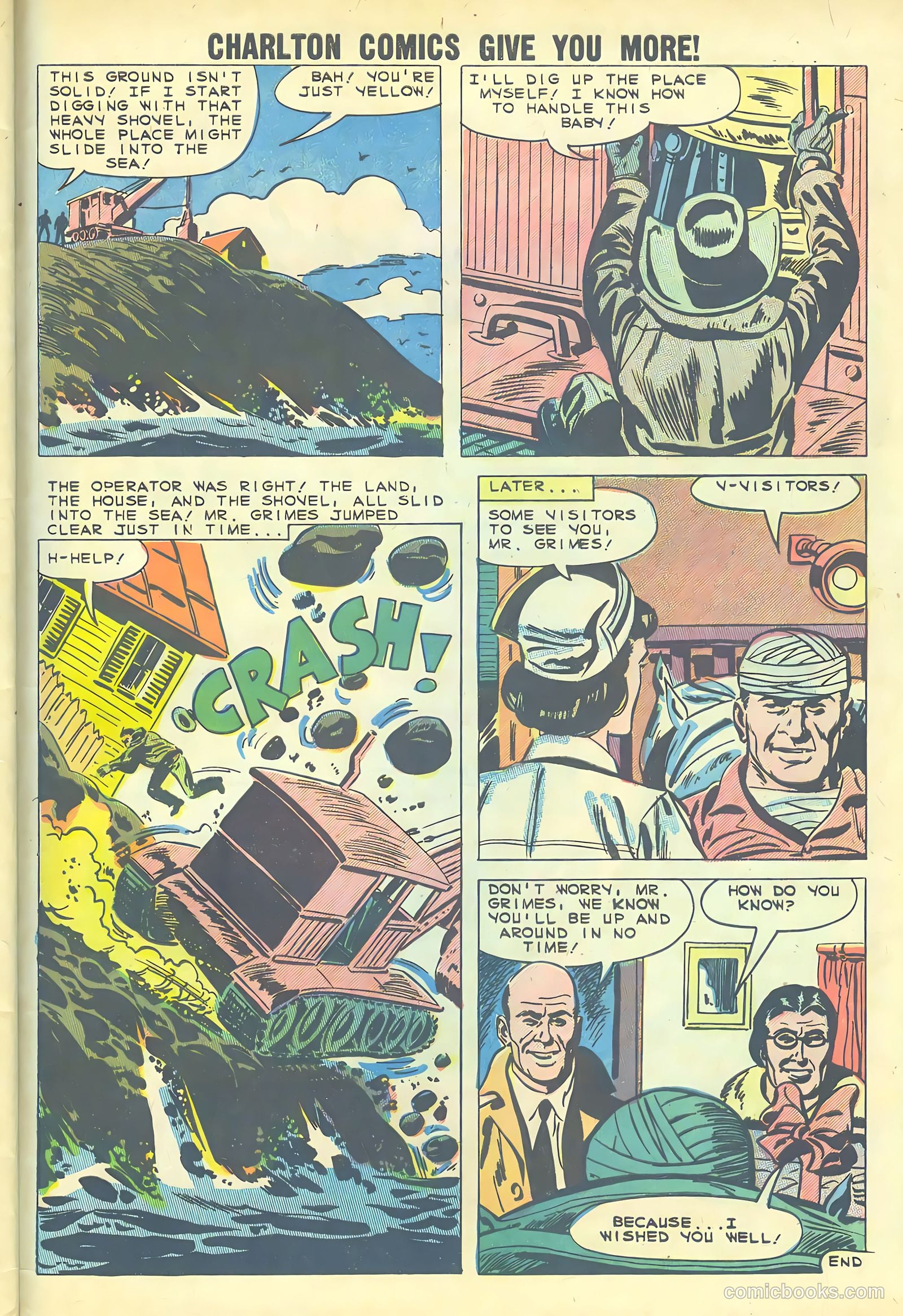 Strange Suspense Stories #49 (1960) — page 33 of 36