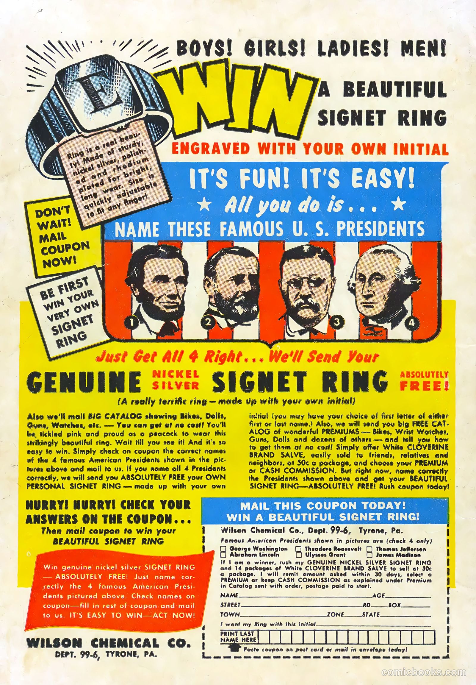 Strange Suspense Stories #49 (1960) — page 36 of 36