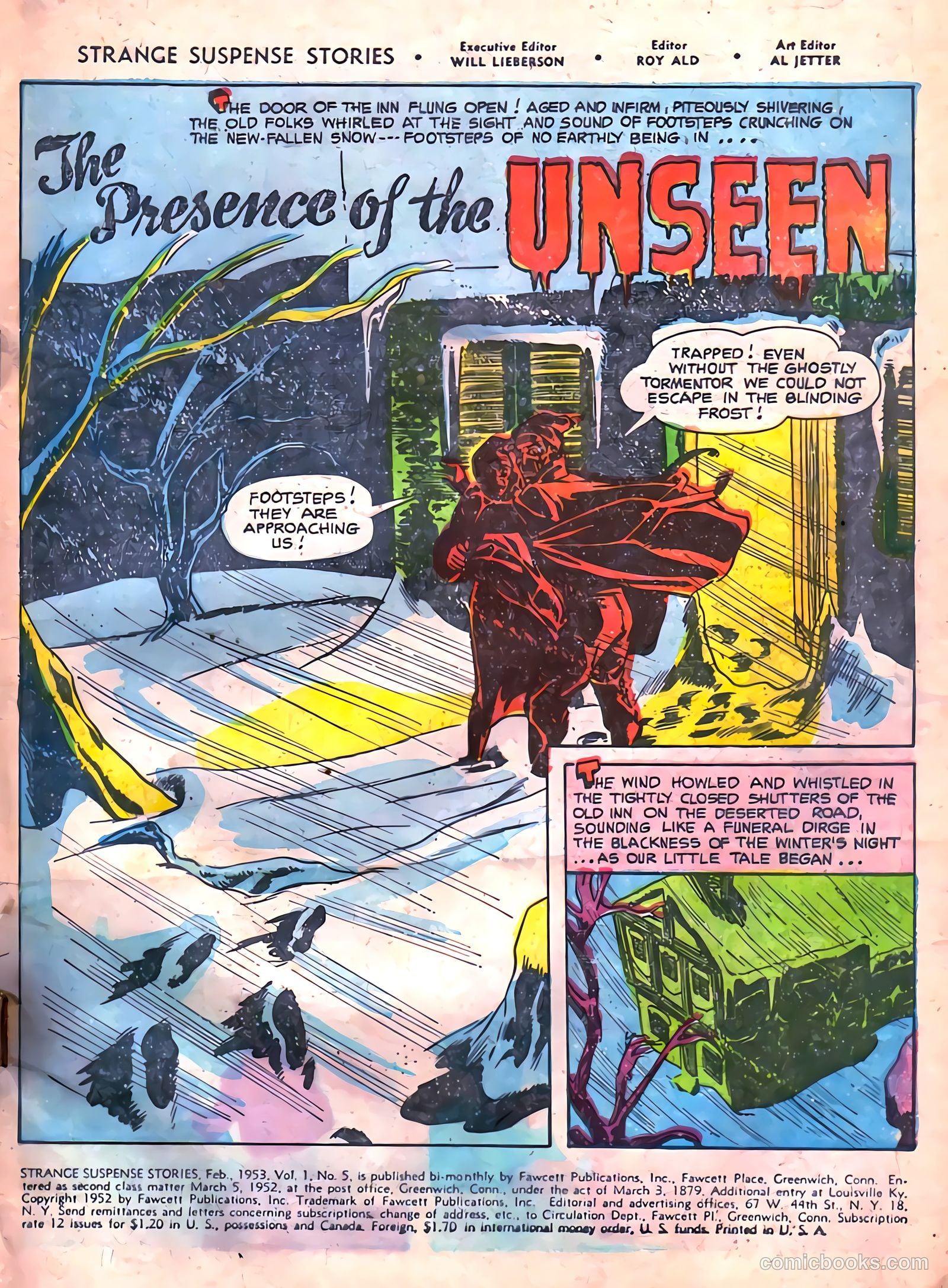 Strange Suspense Stories #5 (1953) — page 3 of 36