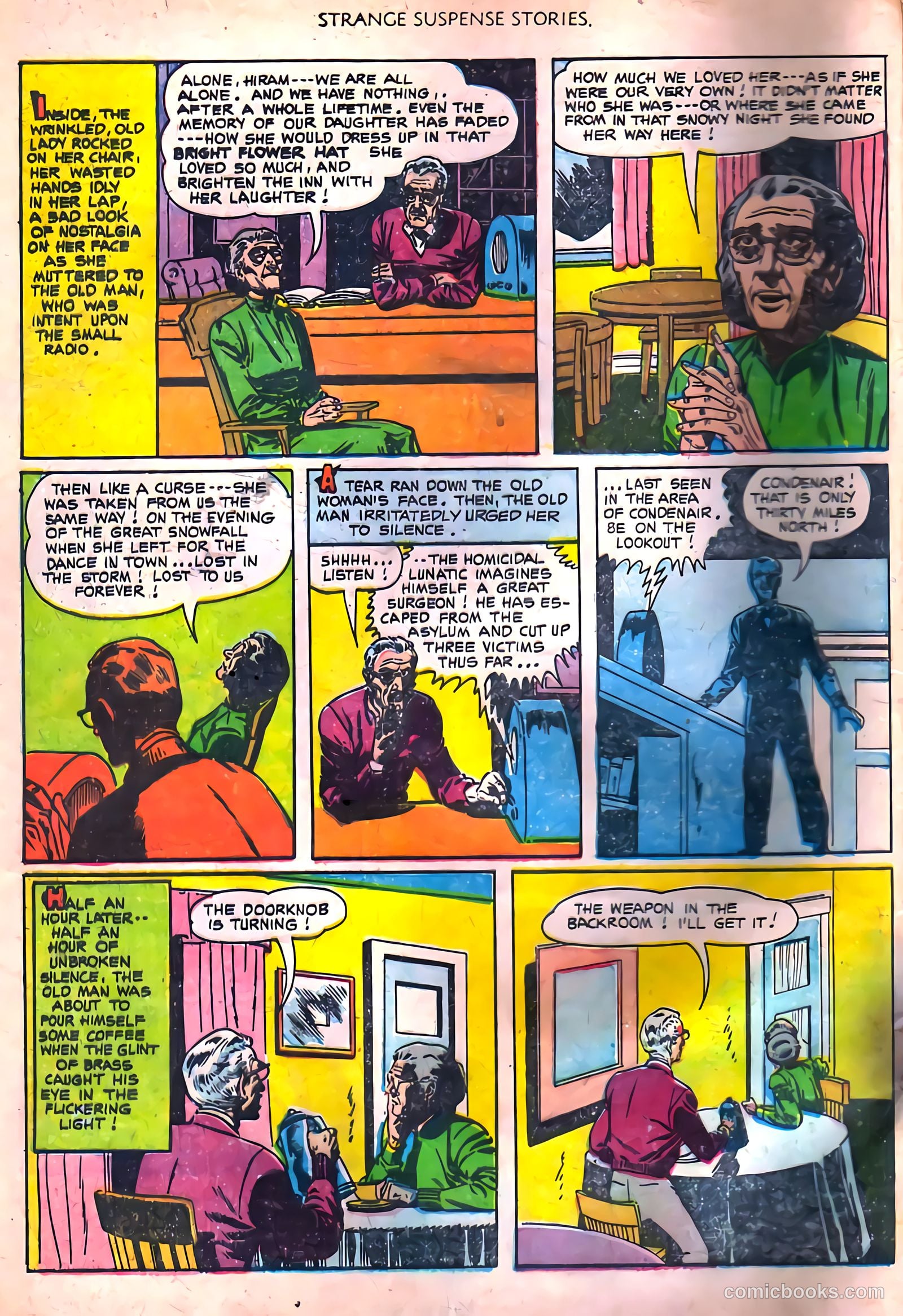 Strange Suspense Stories #5 (1953) — page 4 of 36