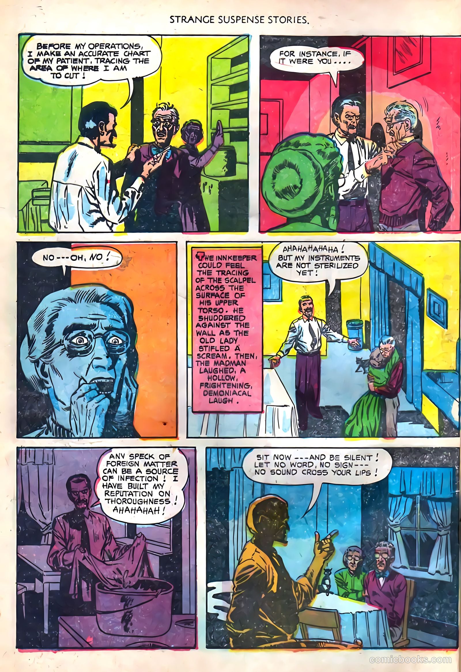 Strange Suspense Stories #5 (1953) — page 8 of 36