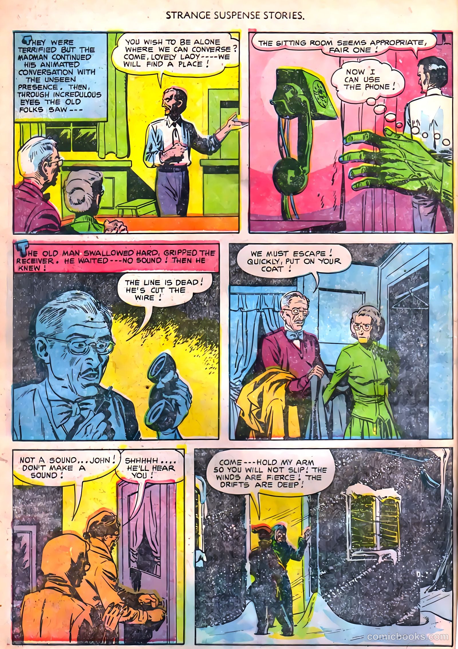 Strange Suspense Stories #5 (1953) — page 10 of 36