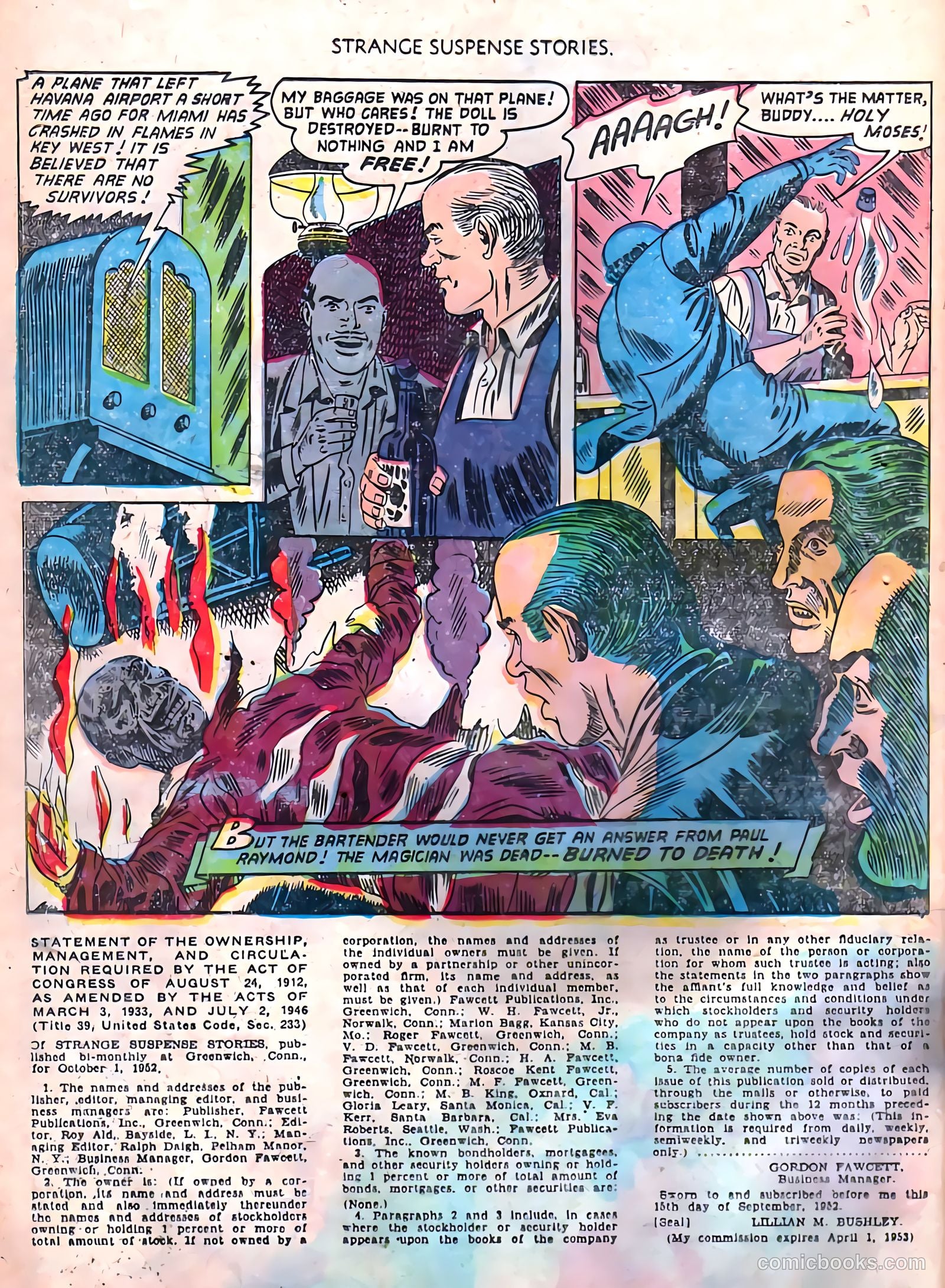 Strange Suspense Stories #5 (1953) — page 22 of 36