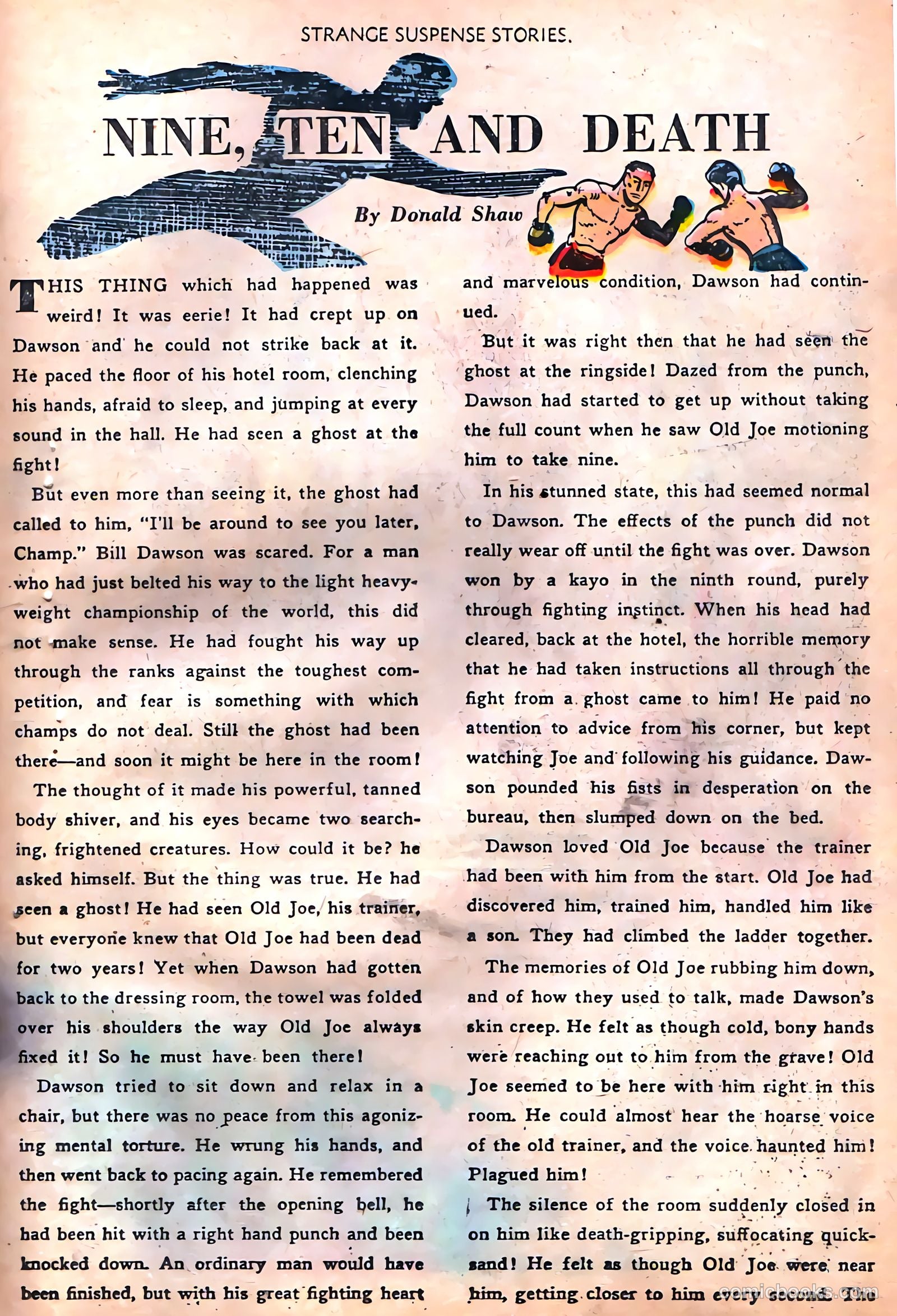 Strange Suspense Stories #5 (1953) — page 23 of 36
