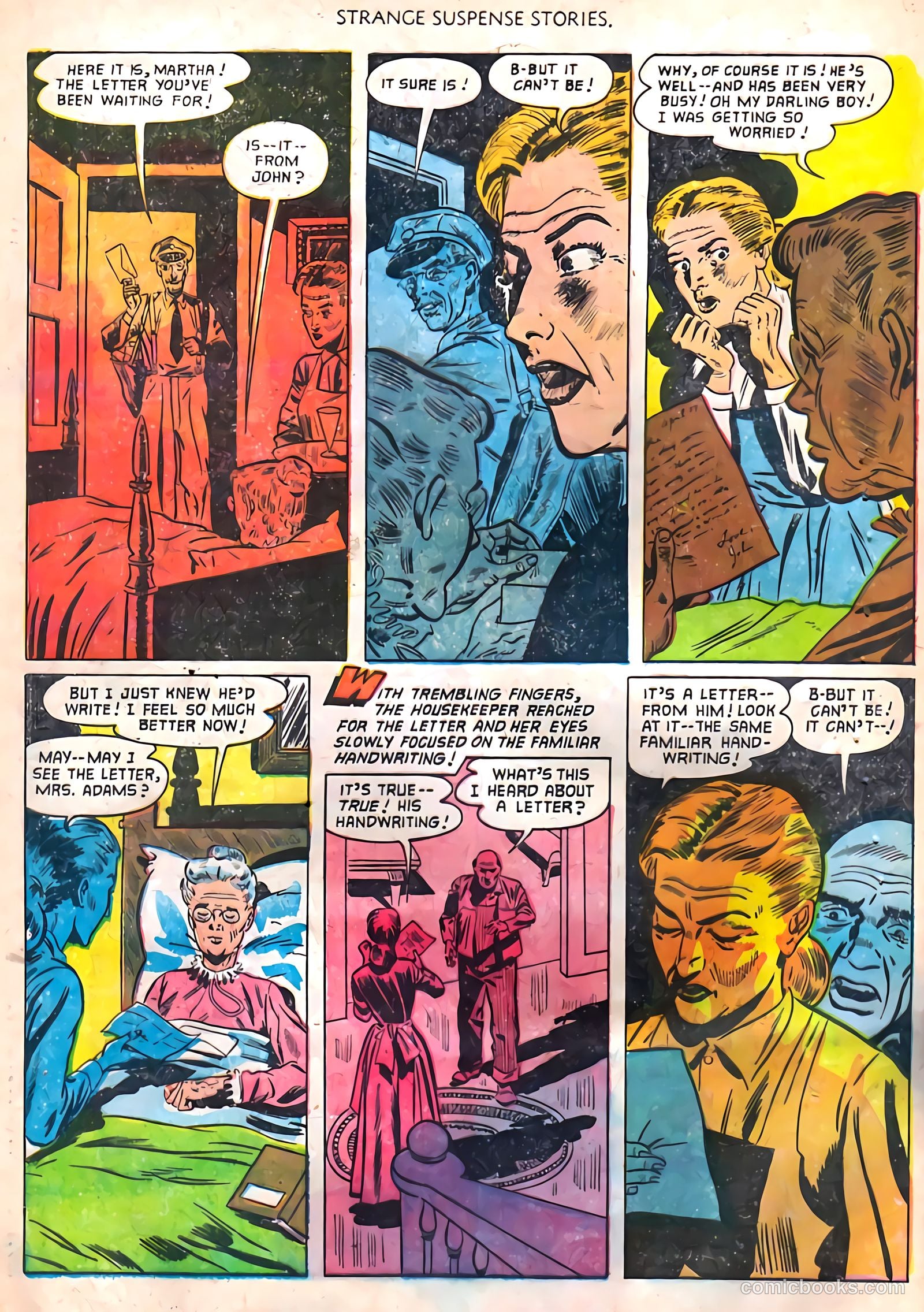 Strange Suspense Stories #5 (1953) — page 28 of 36