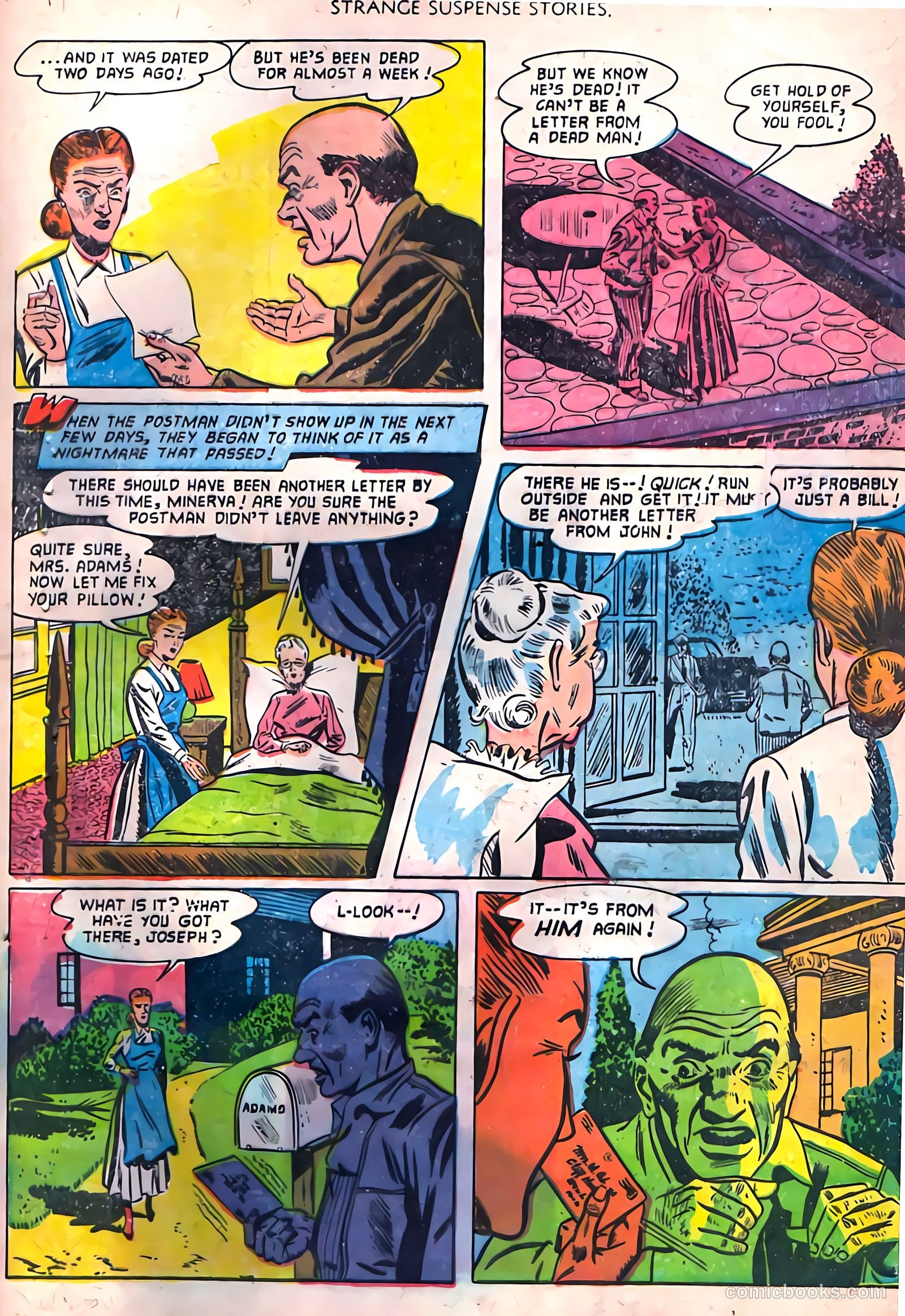 Strange Suspense Stories #5 (1953) — page 29 of 36