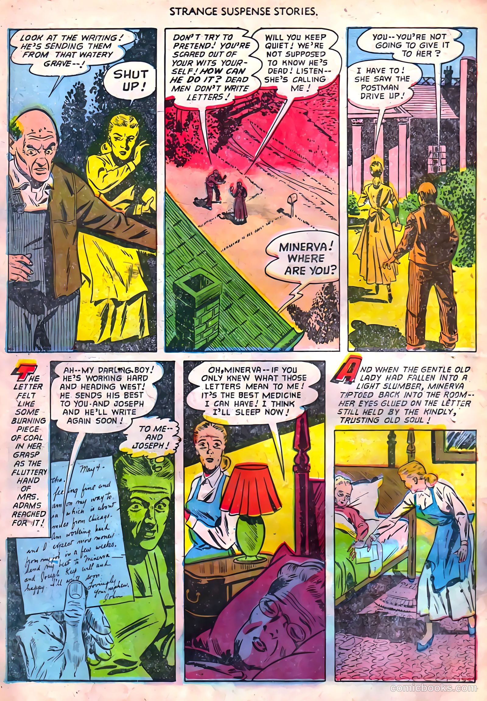 Strange Suspense Stories #5 (1953) — page 30 of 36