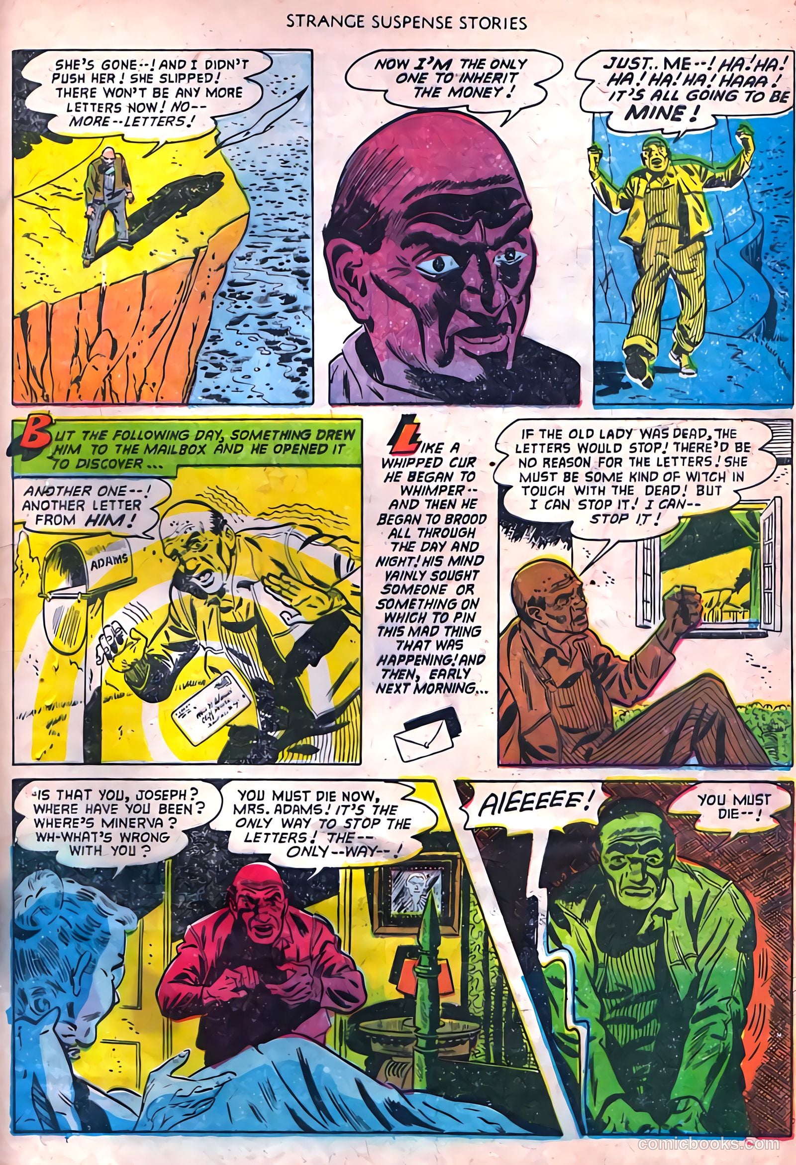 Strange Suspense Stories #5 (1953) — page 33 of 36