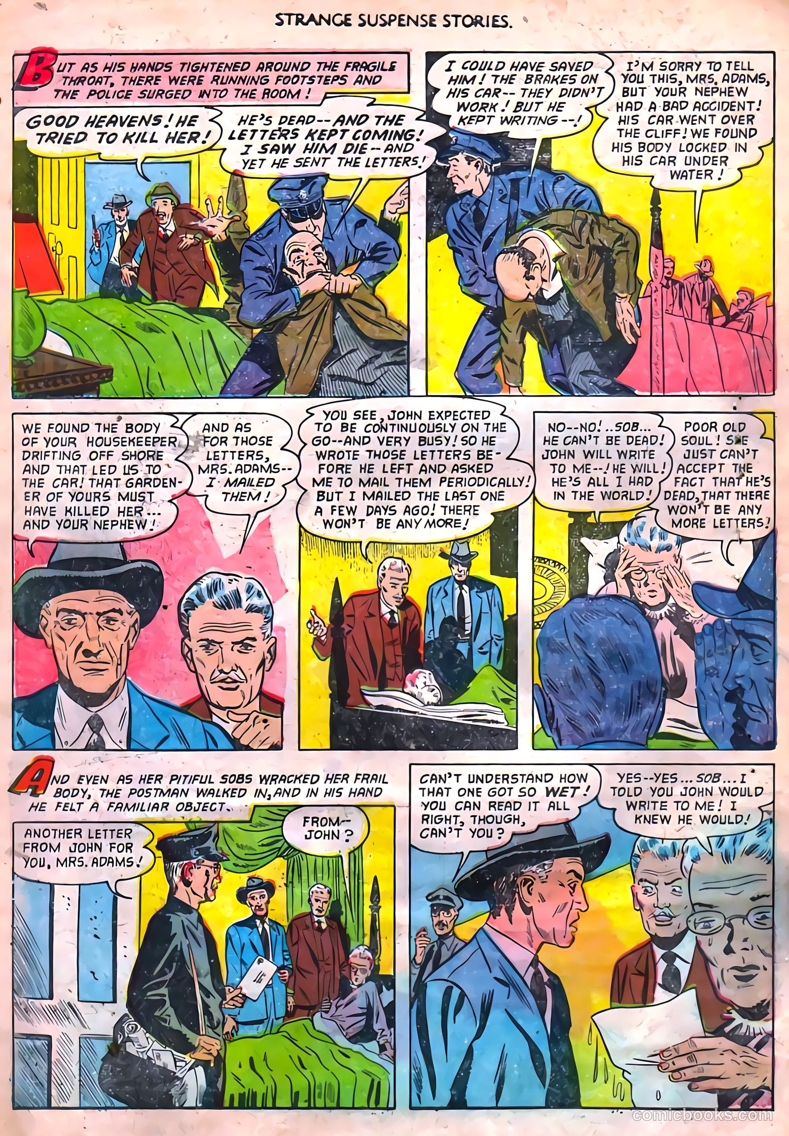 Strange Suspense Stories #5 (1953) — page 34 of 36