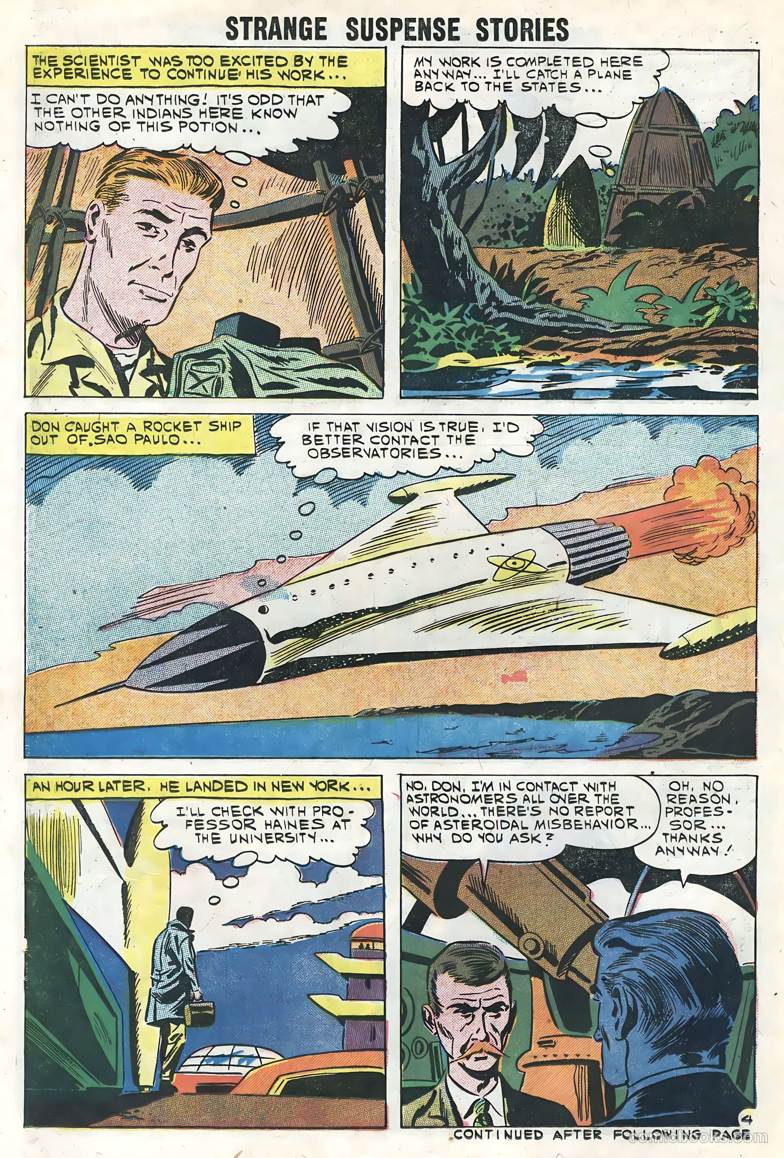 Strange Suspense Stories #50 (1960) — page 14 of 36