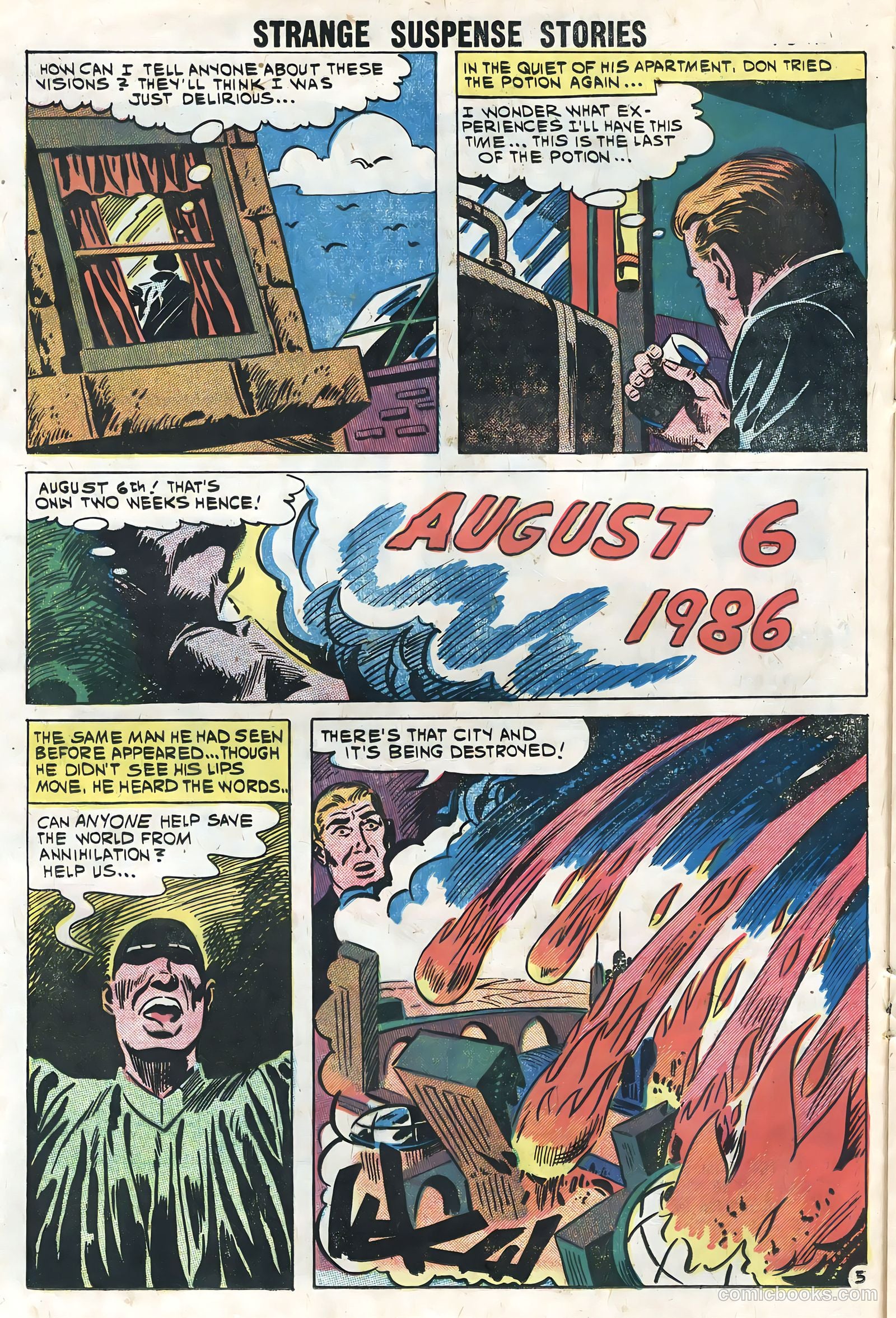 Strange Suspense Stories #50 (1960) — page 16 of 36