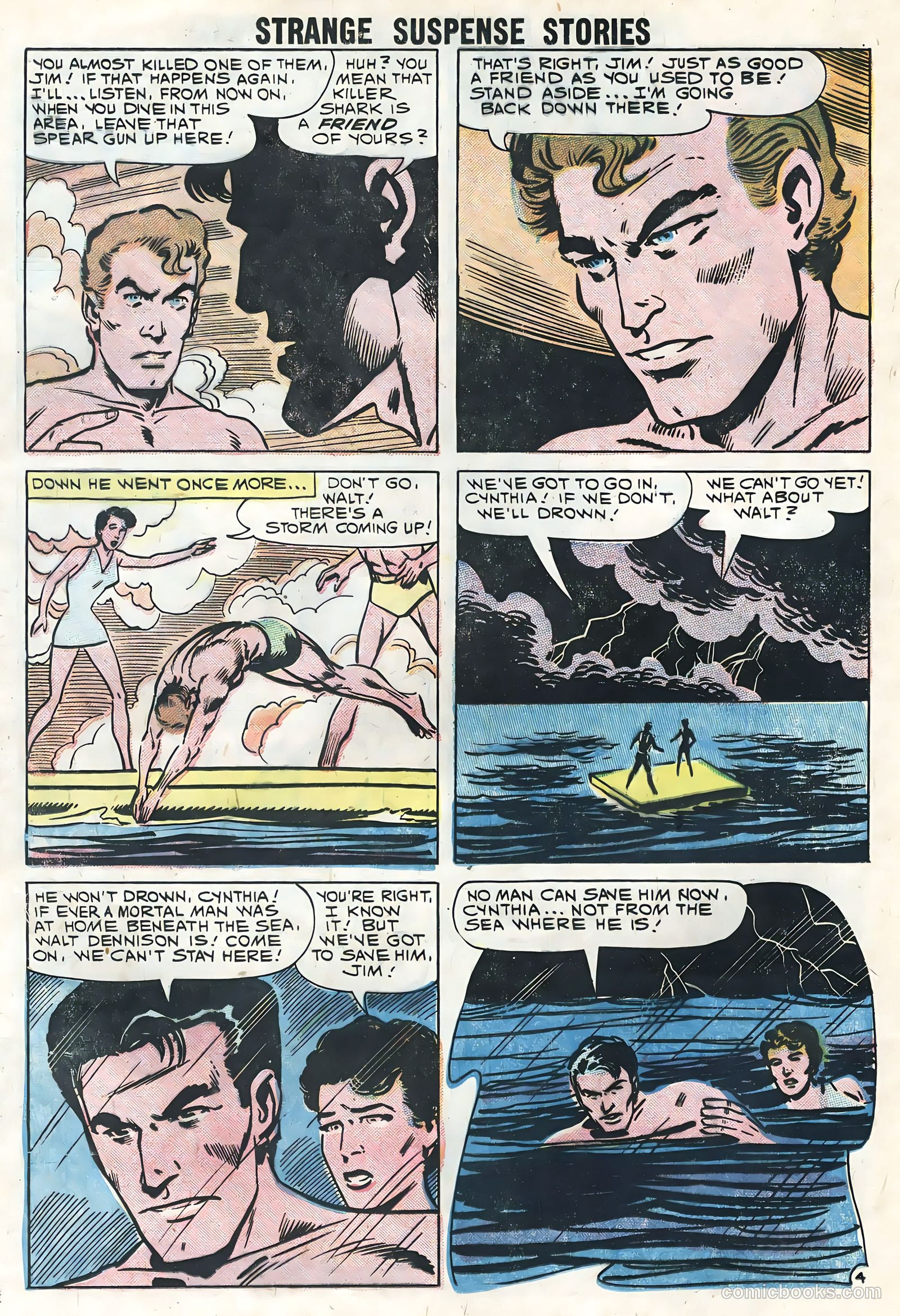 Strange Suspense Stories #50 (1960) — page 24 of 36
