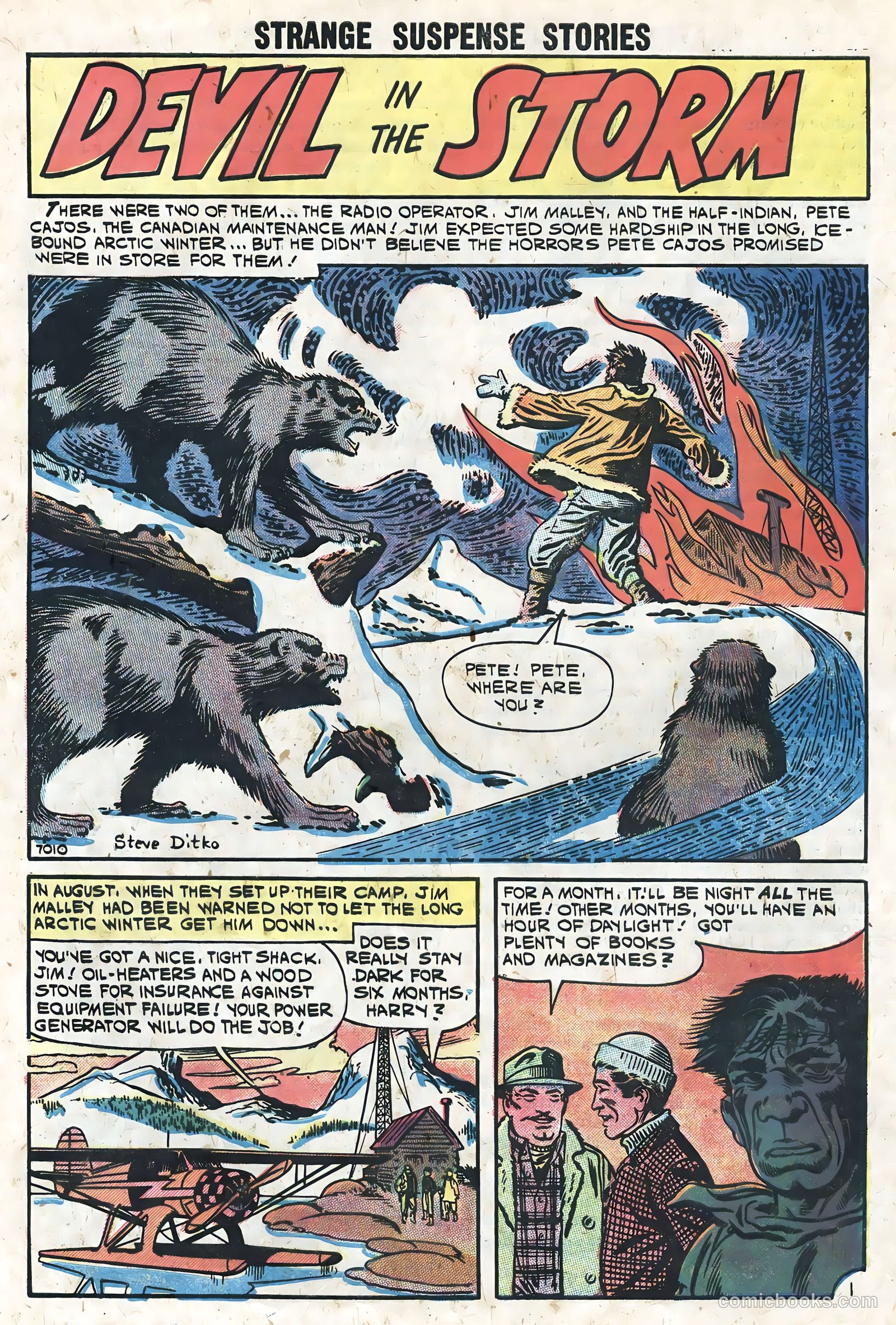 Strange Suspense Stories #50 (1960) — page 28 of 36