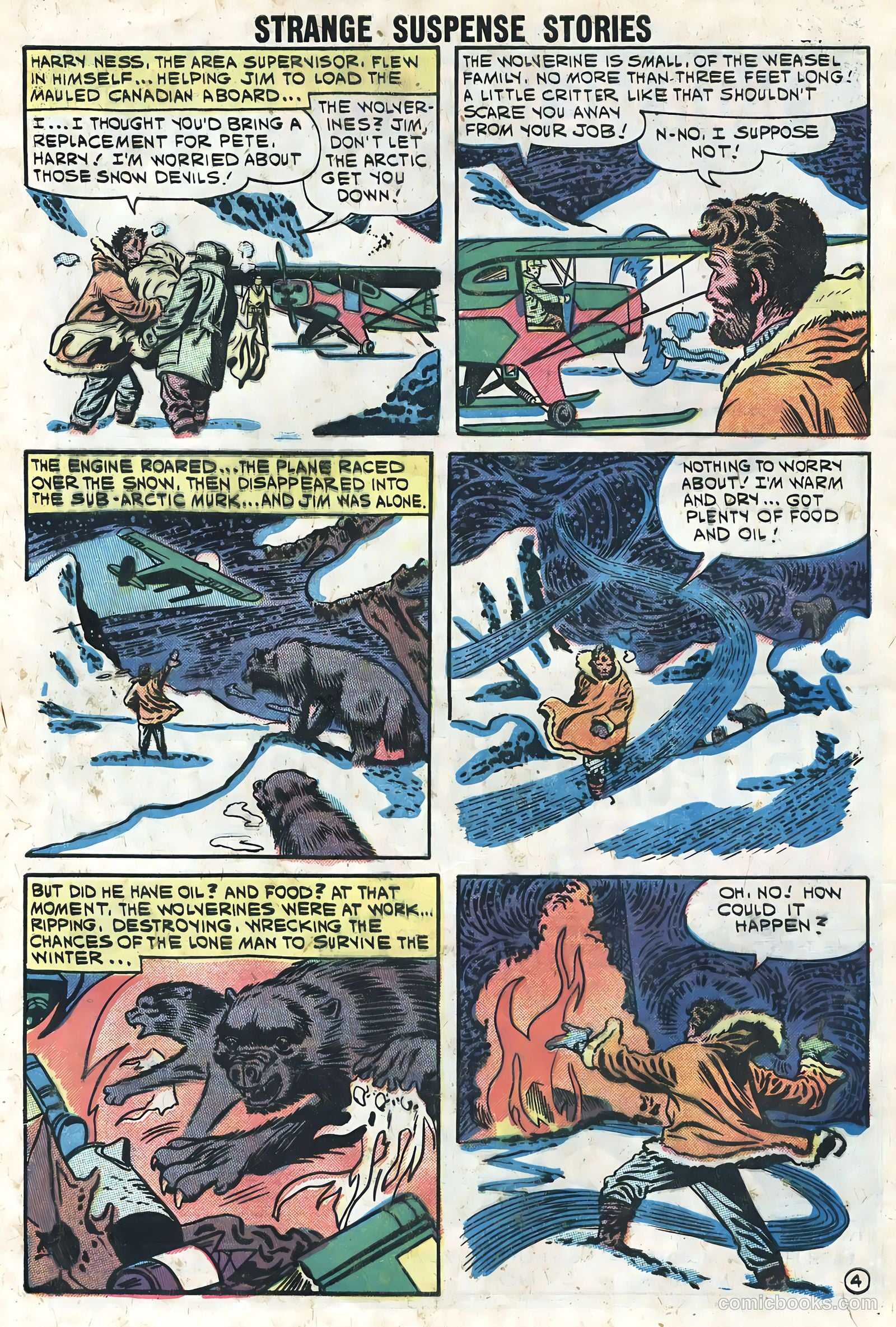 Strange Suspense Stories #50 (1960) — page 32 of 36
