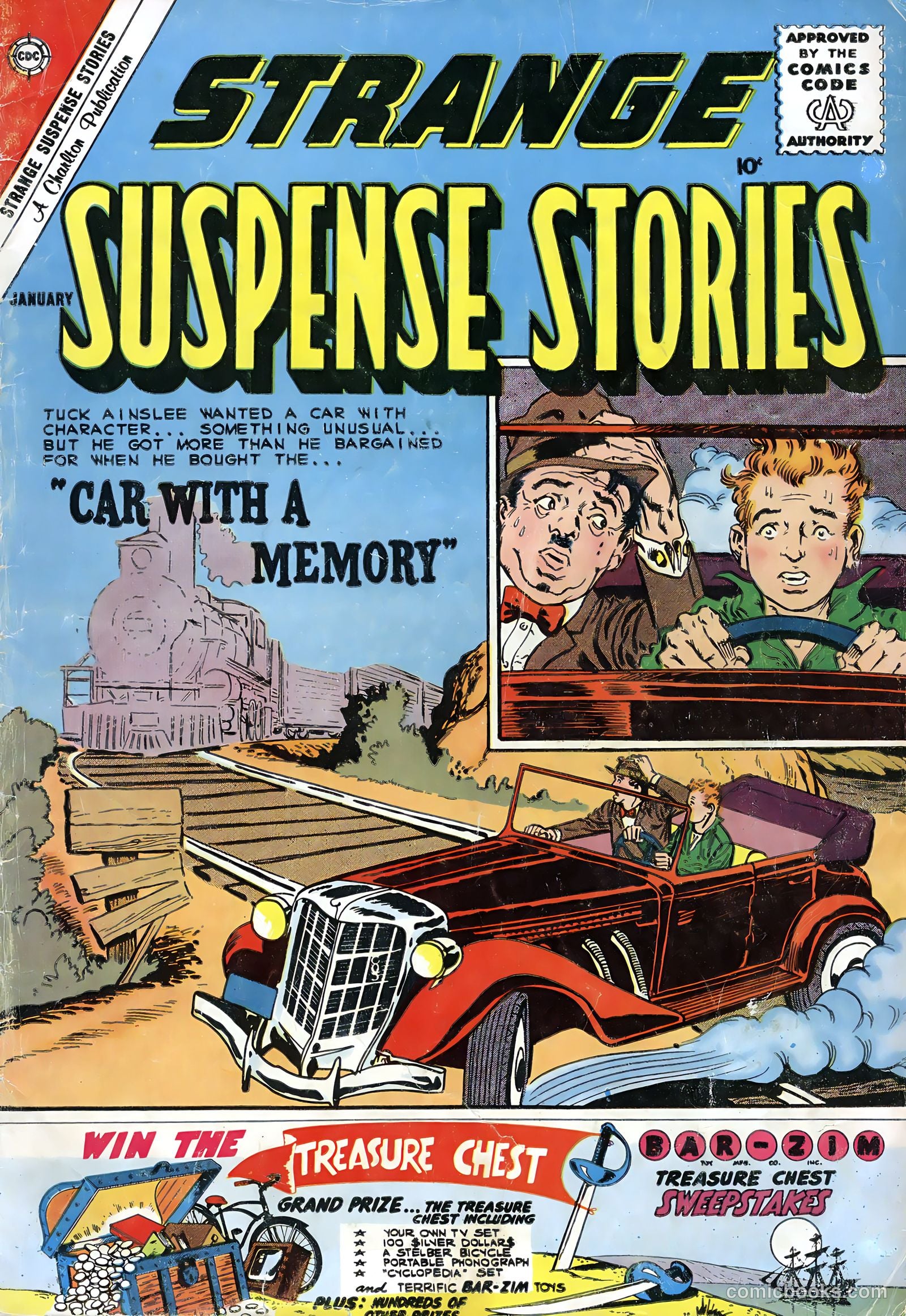 Strange Suspense Stories #51