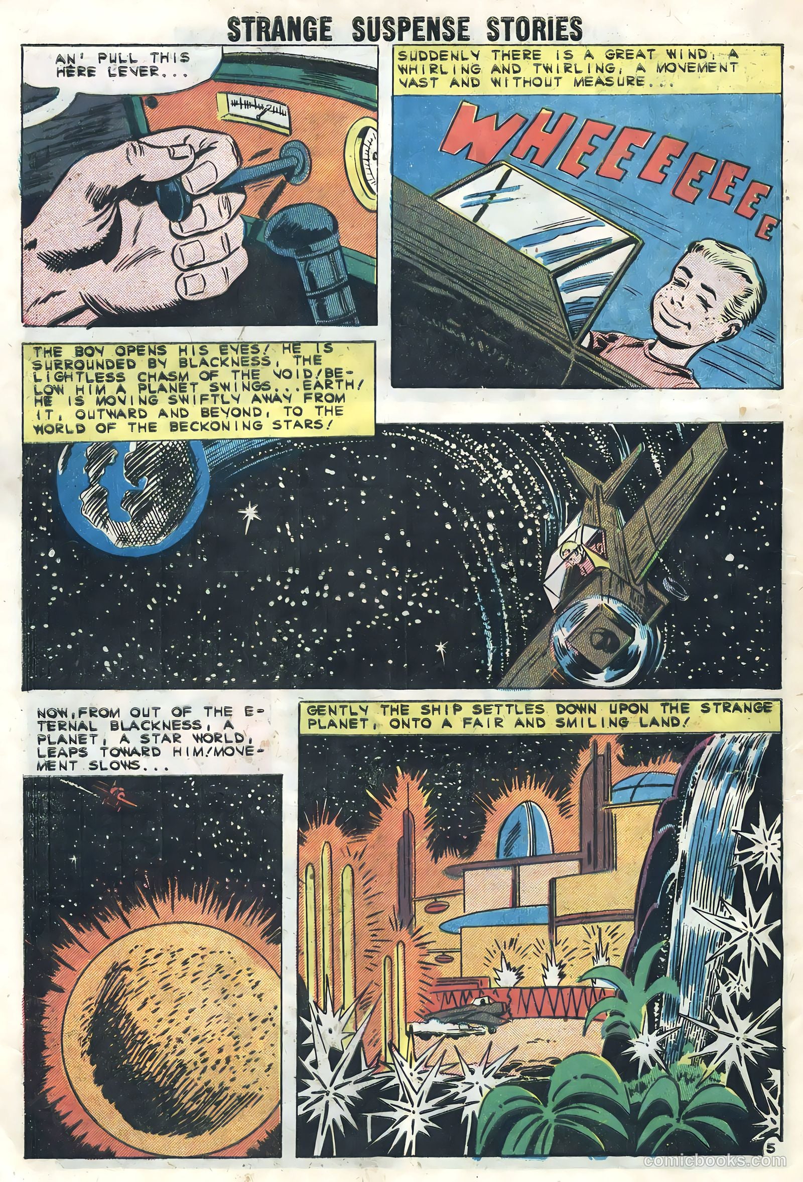 Strange Suspense Stories #51 (1960) — page 8 of 36
