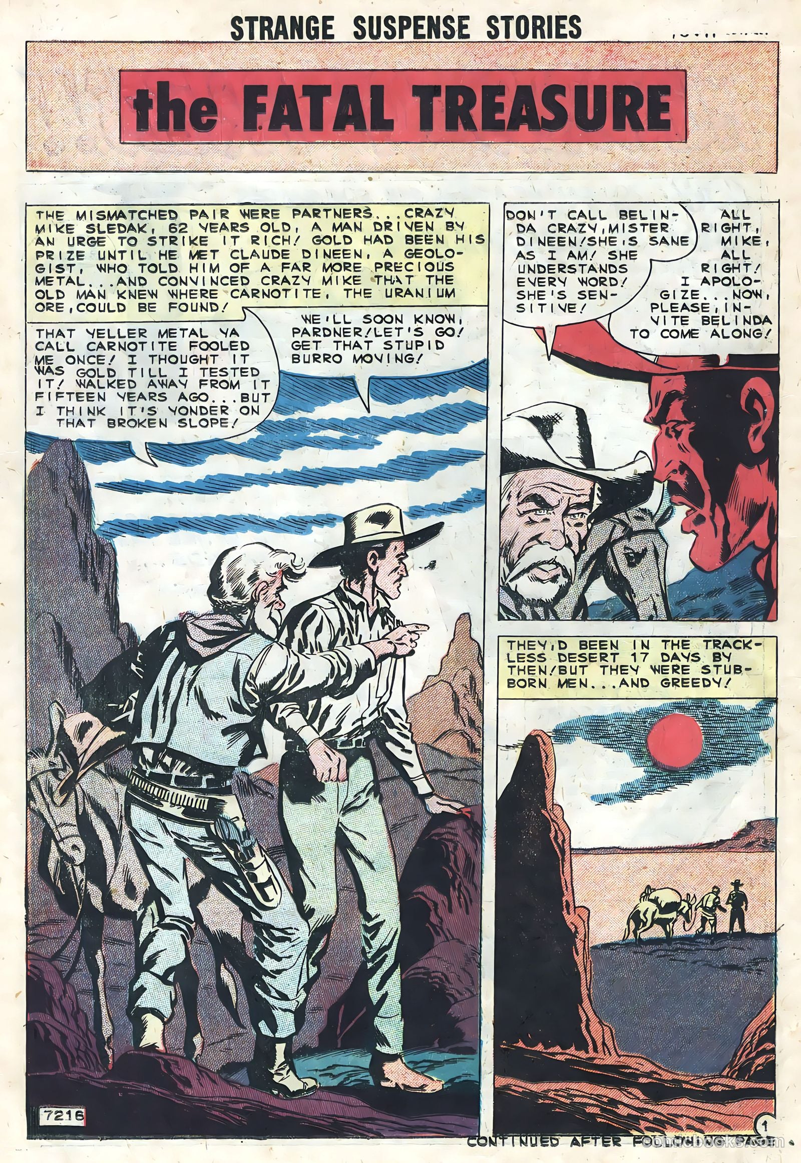 Strange Suspense Stories #51 (1960) — page 14 of 36
