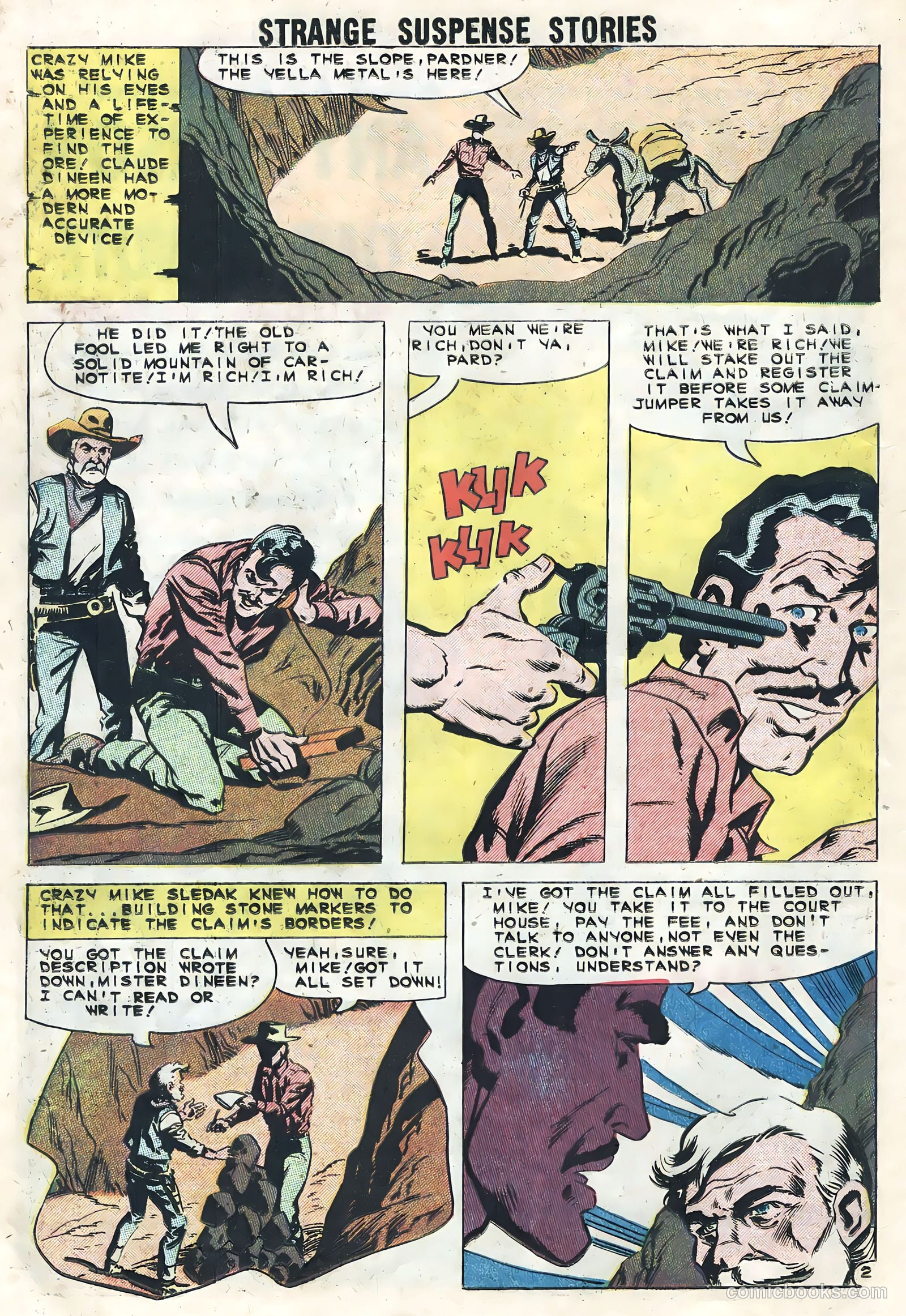 Strange Suspense Stories #51 (1960) — page 16 of 36