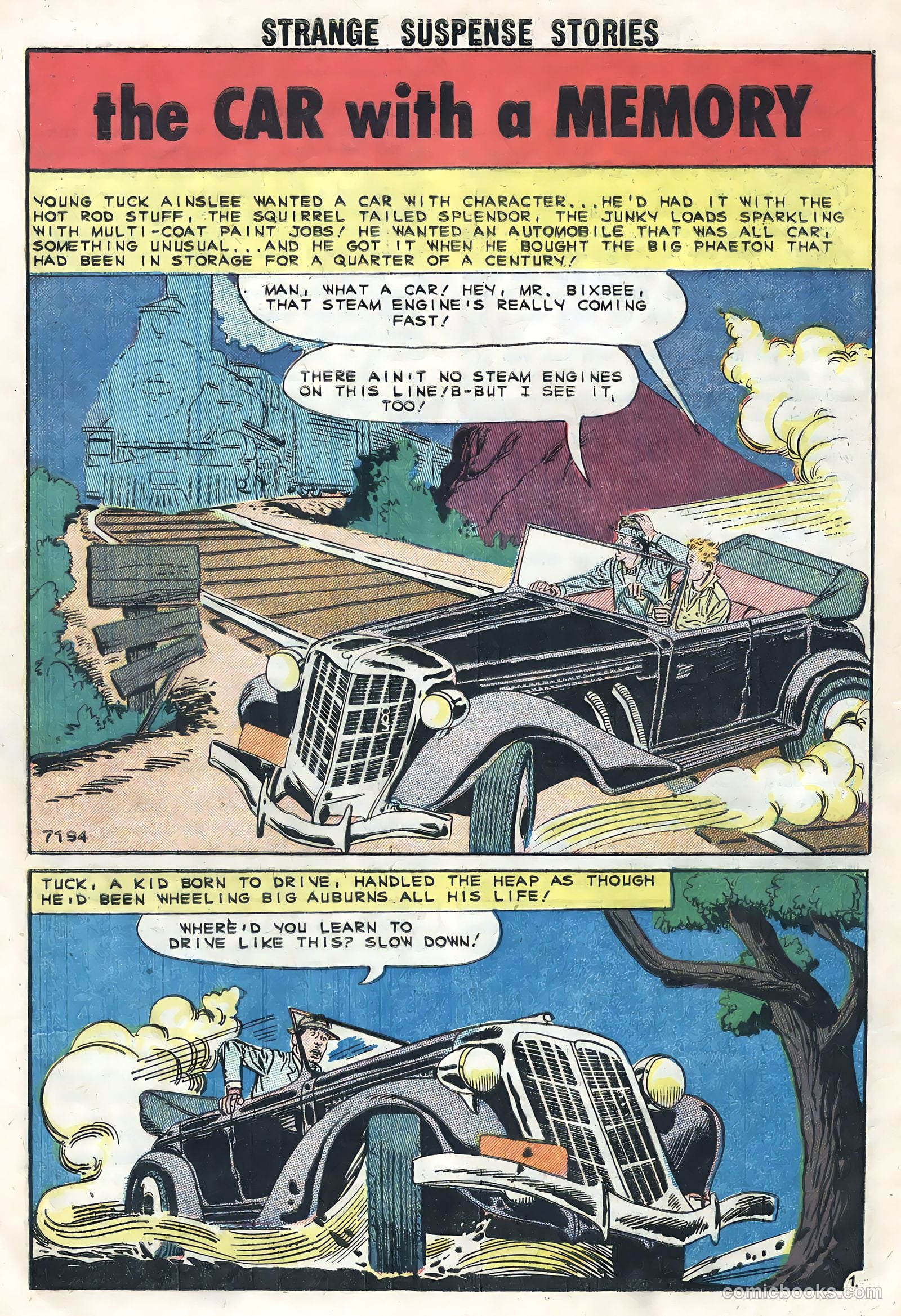 Strange Suspense Stories #51 (1960) — page 28 of 36