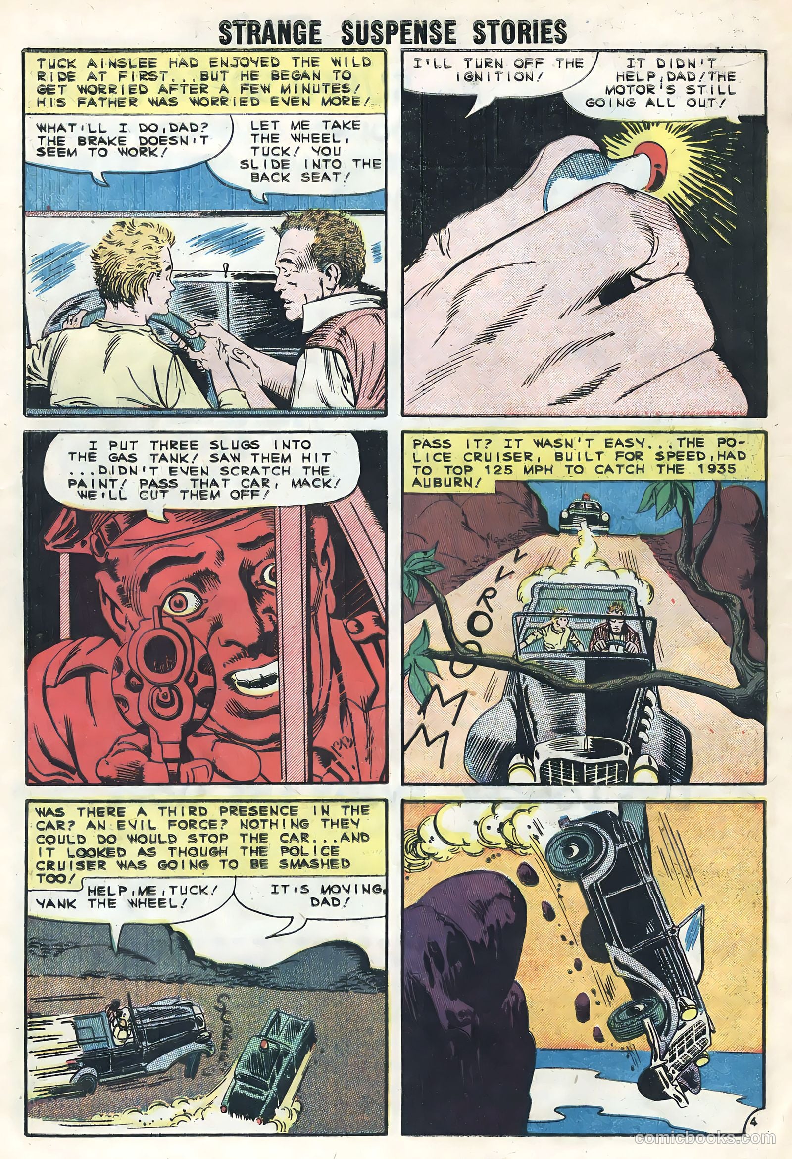 Strange Suspense Stories #51 (1960) — page 32 of 36