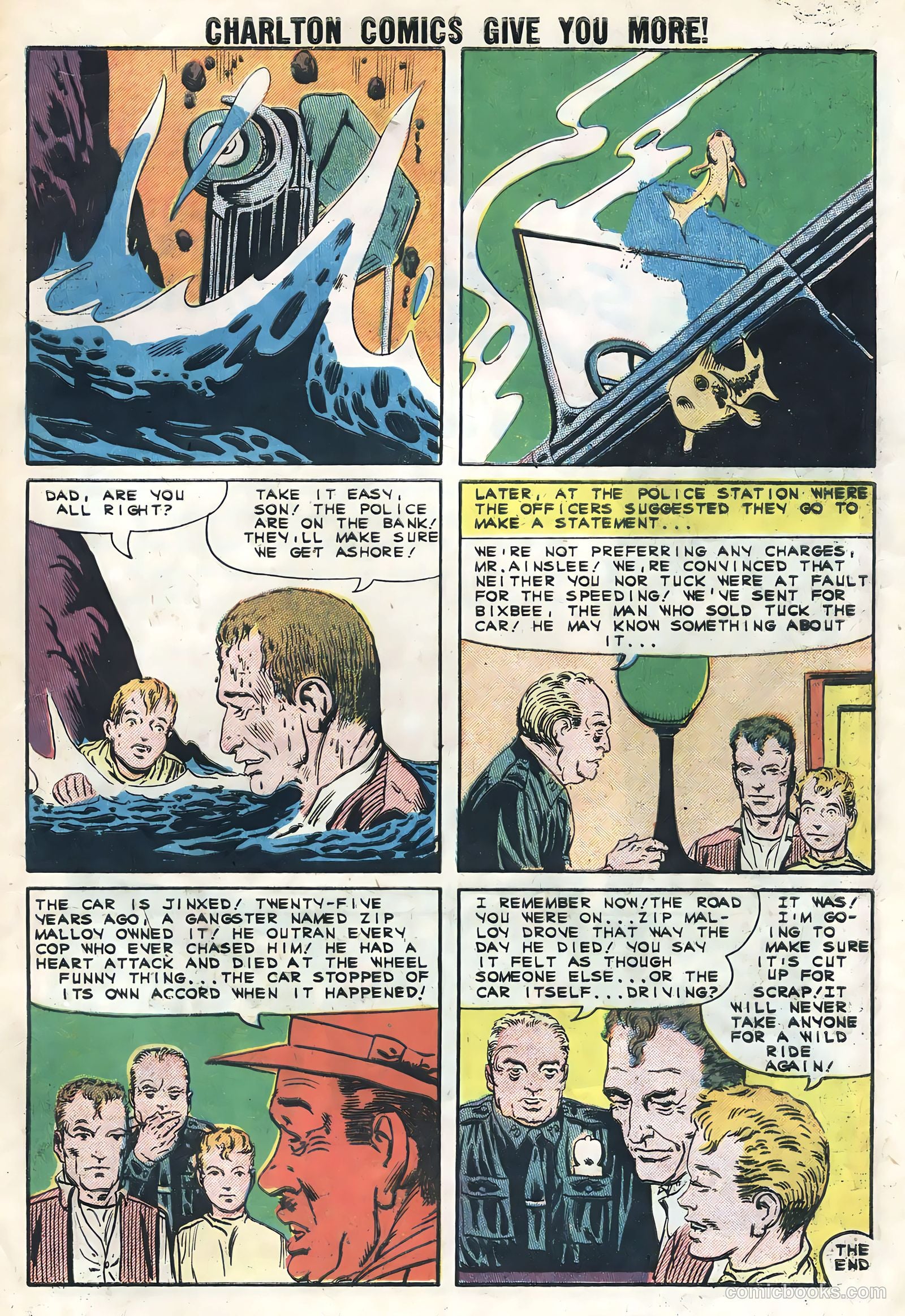 Strange Suspense Stories #51 (1960) — page 33 of 36