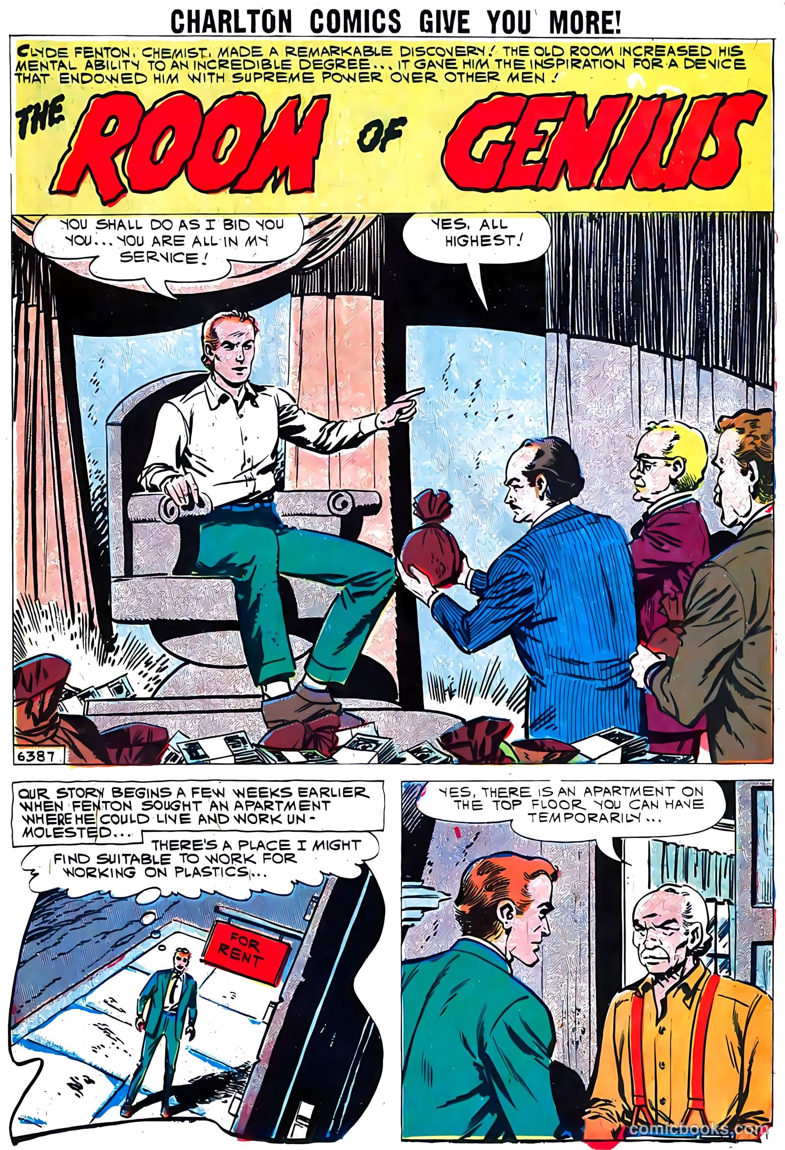 Strange Suspense Stories #52 (1952) — page 10 of 33