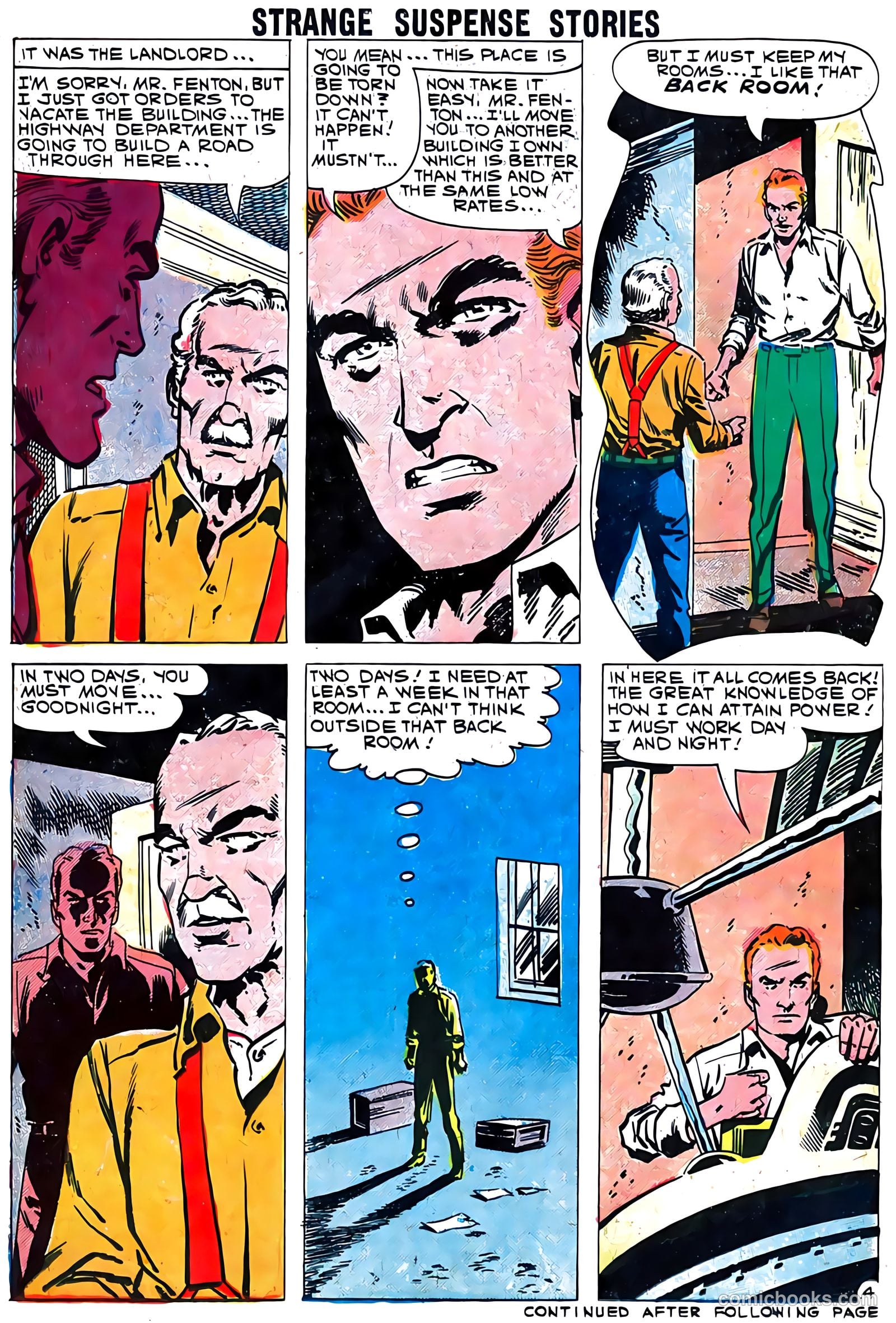 Strange Suspense Stories #52 (1952) — page 13 of 33