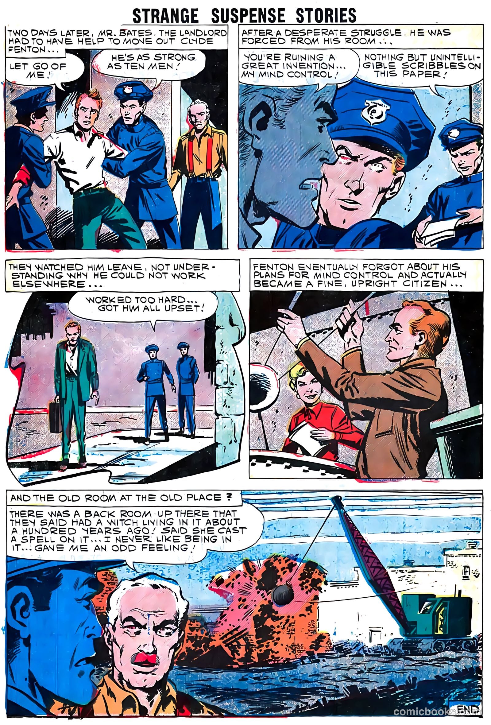 Strange Suspense Stories #52 (1952) — page 15 of 33