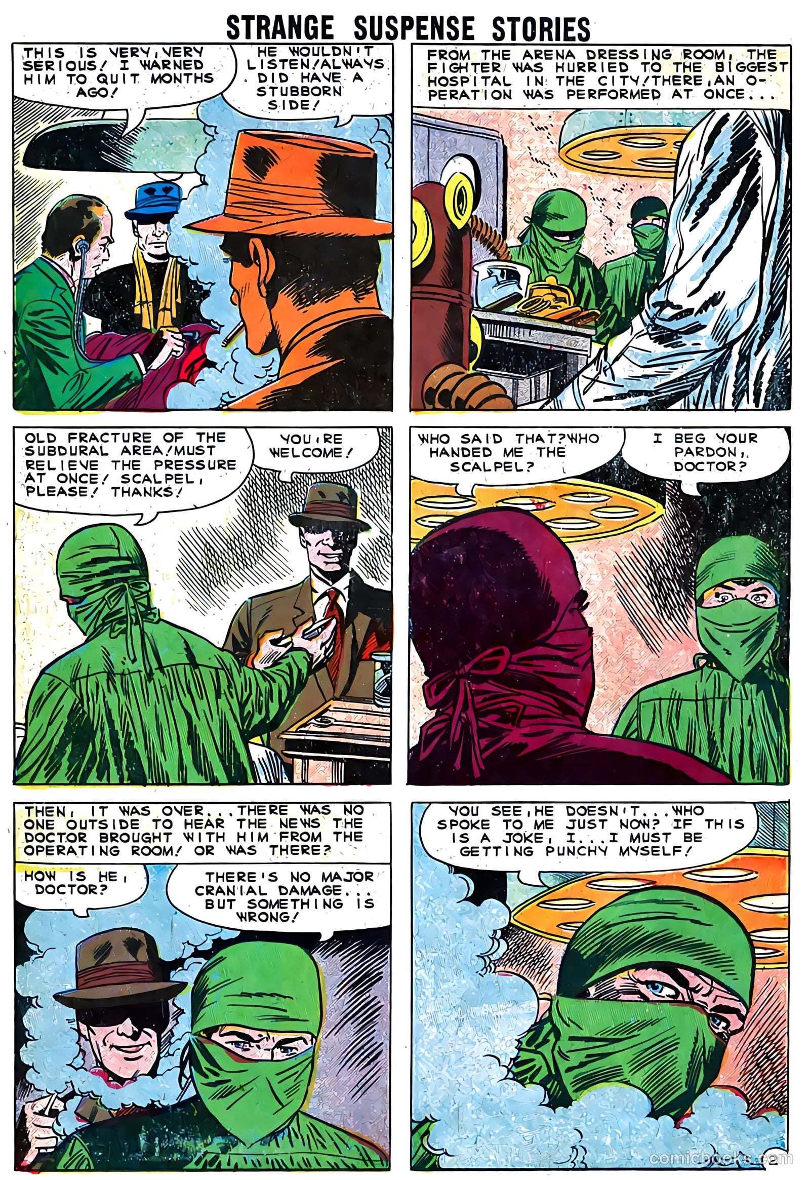 Strange Suspense Stories #52 (1952) — page 17 of 33
