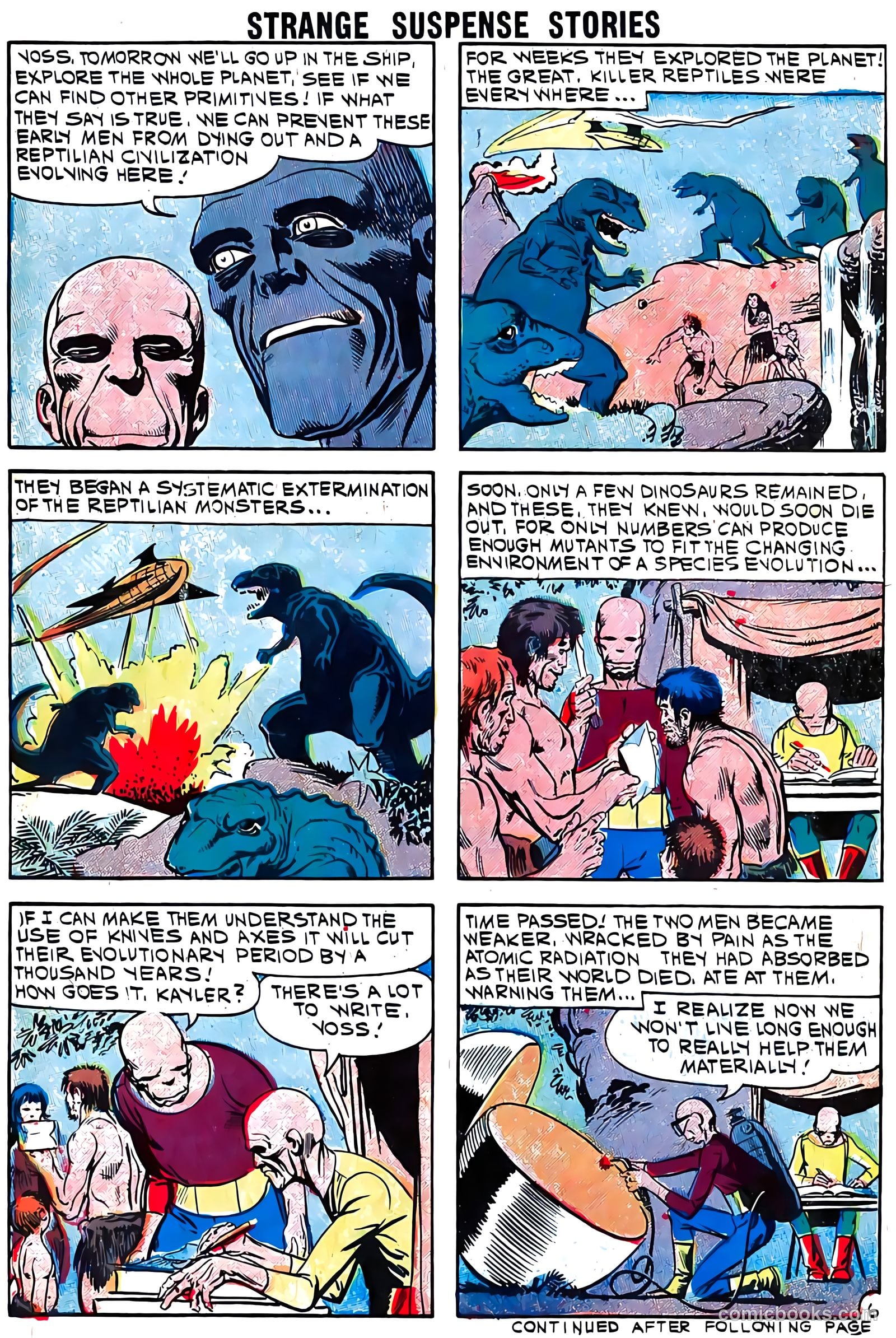Strange Suspense Stories #52 (1952) — page 29 of 33