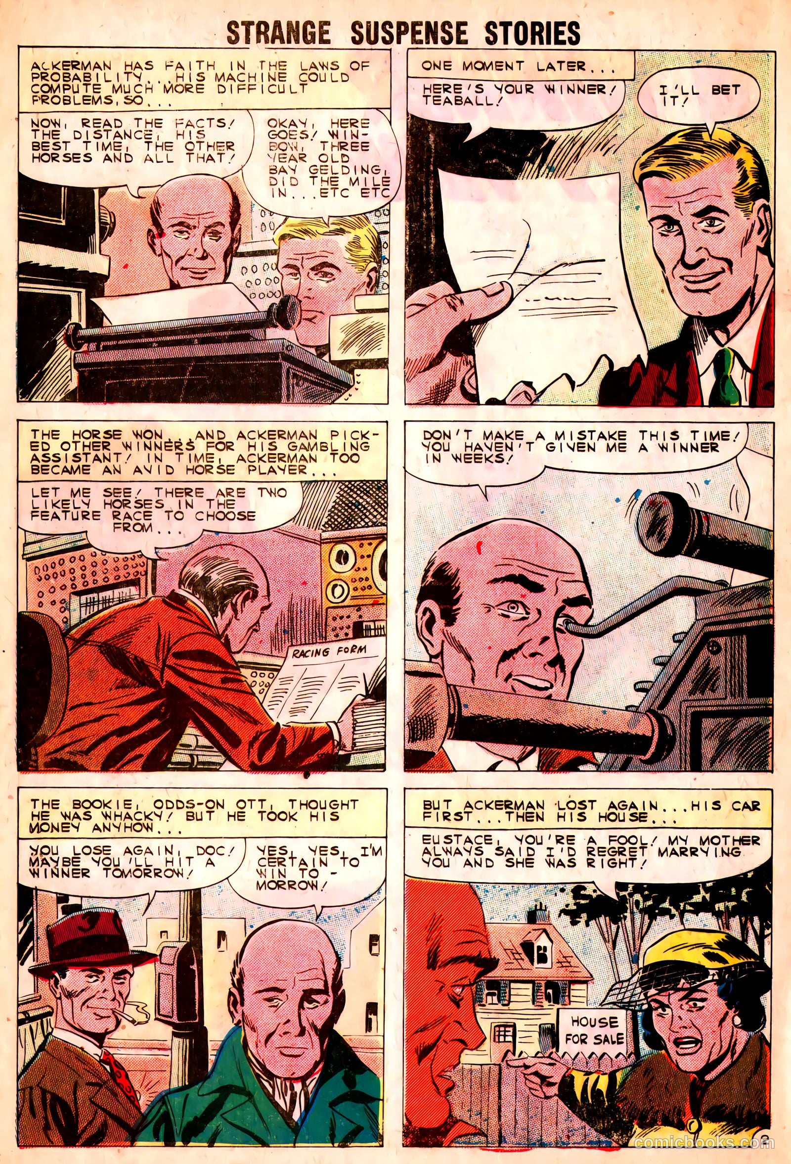 Strange Suspense Stories #53 (1961) — page 4 of 36