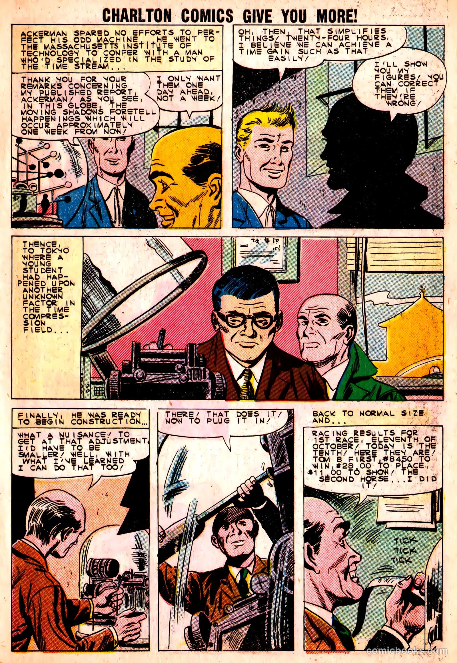 Strange Suspense Stories #53 (1961) — page 7 of 36