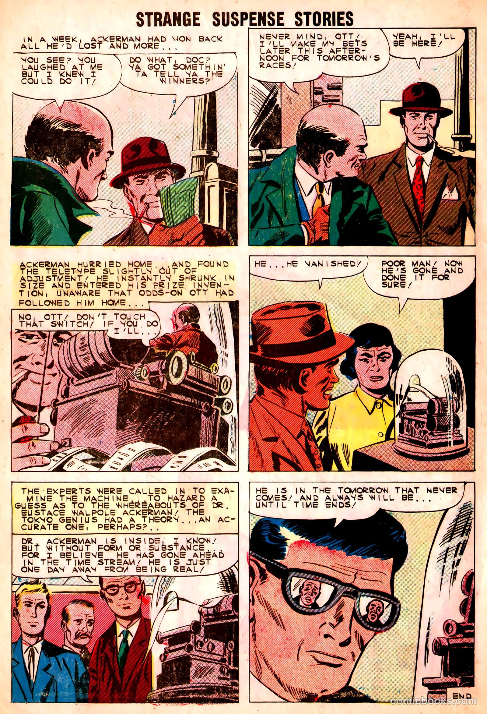 Strange Suspense Stories #53 (1961) — page 8 of 36