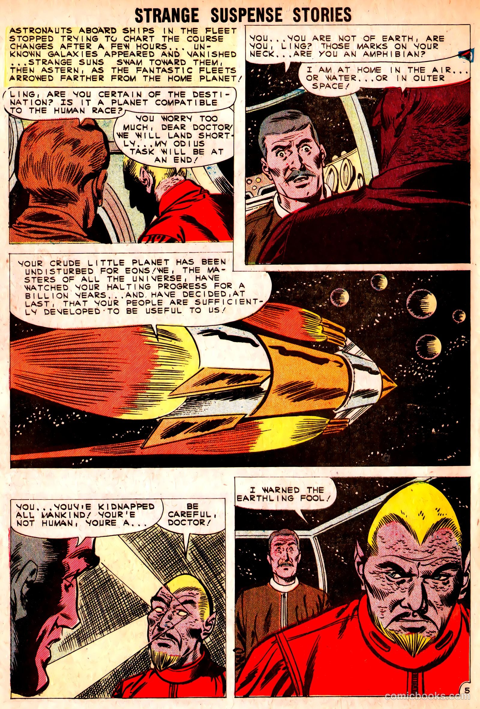 Strange Suspense Stories #53 (1961) — page 16 of 36