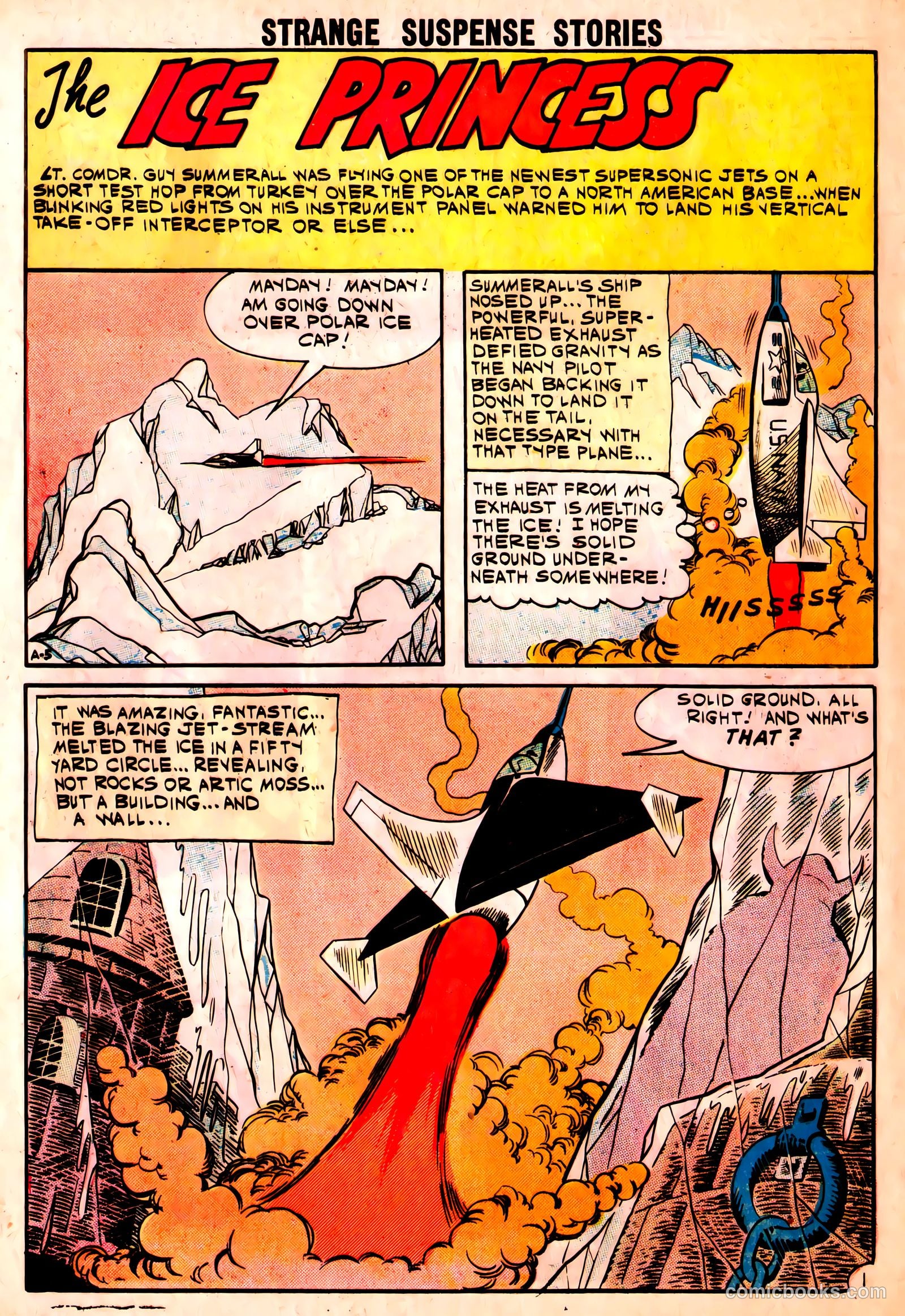 Strange Suspense Stories #53 (1961) — page 28 of 36
