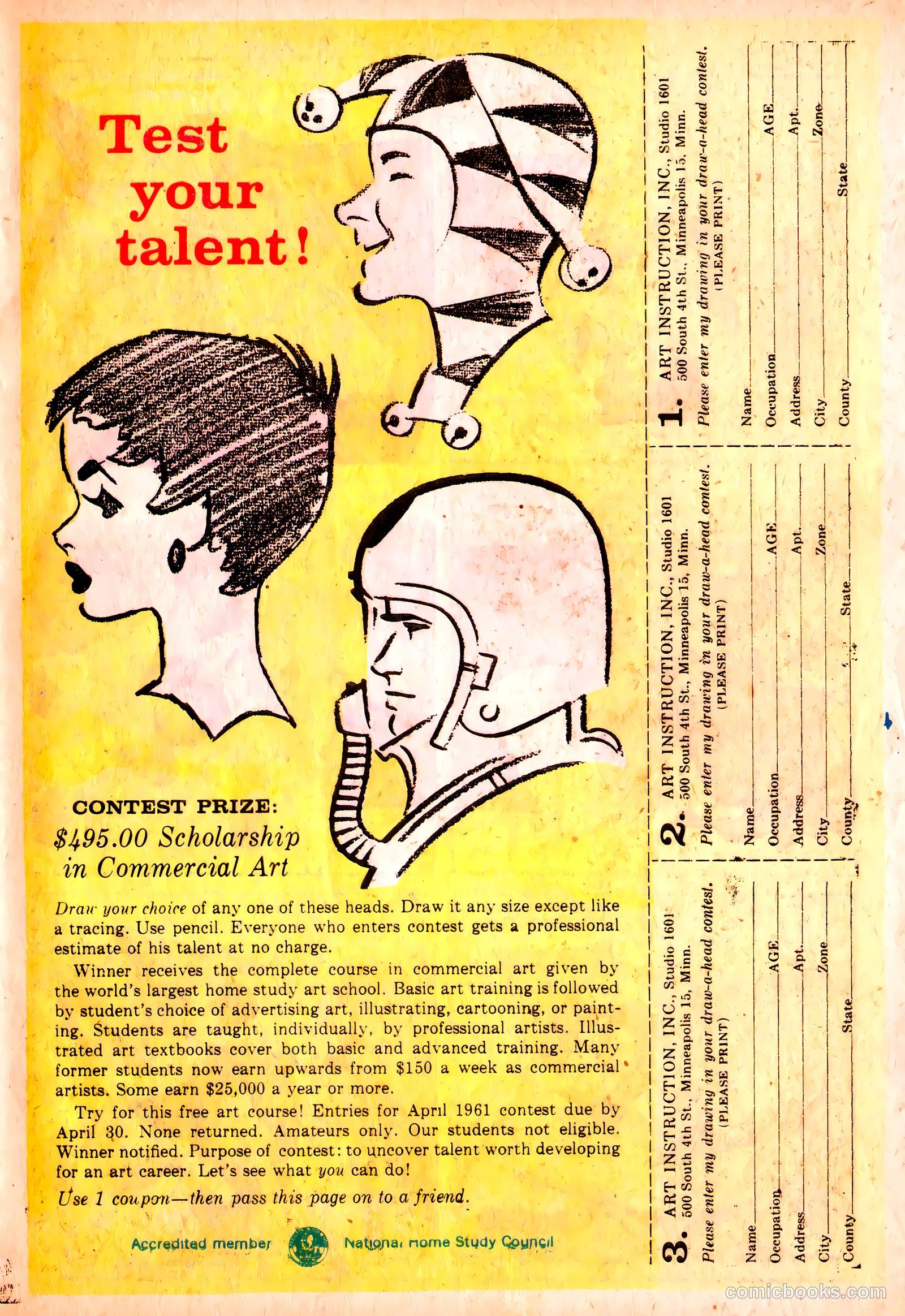 Strange Suspense Stories #53 (1961) — page 31 of 36