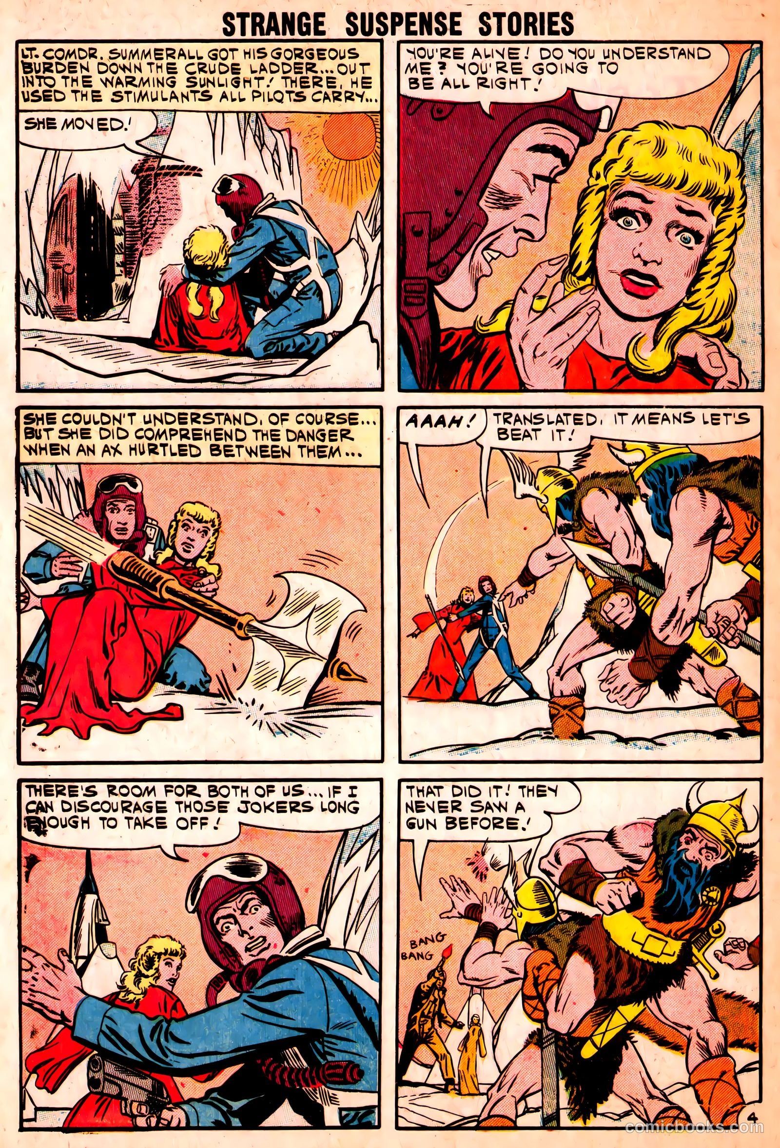 Strange Suspense Stories #53 (1961) — page 32 of 36