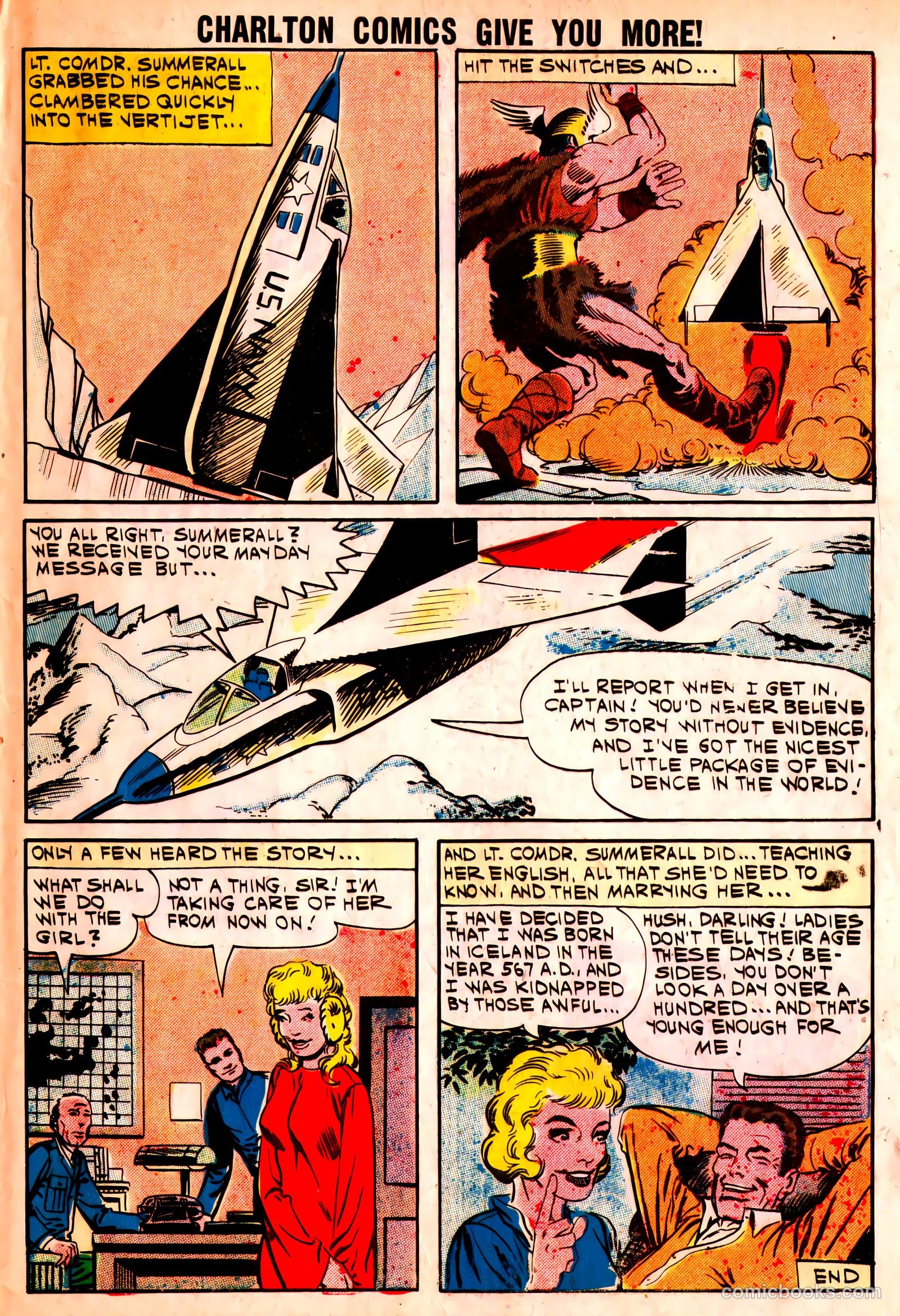 Strange Suspense Stories #53 (1961) — page 33 of 36