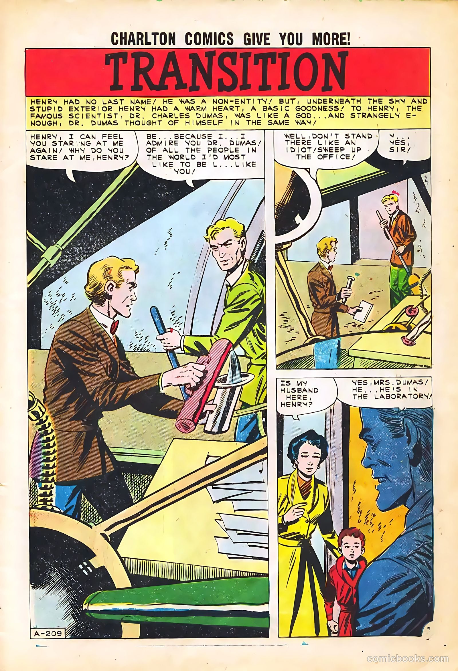 Strange Suspense Stories #54 (1961) — page 3 of 36
