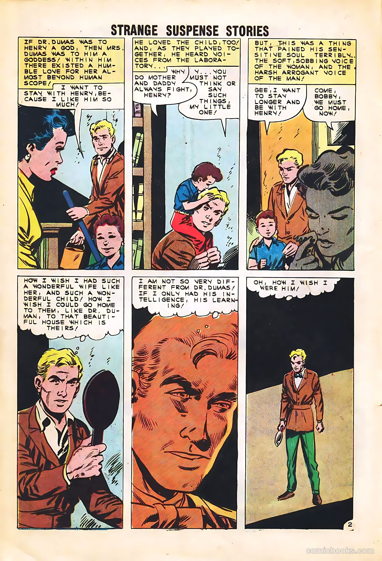 Strange Suspense Stories #54 (1961) — page 4 of 36