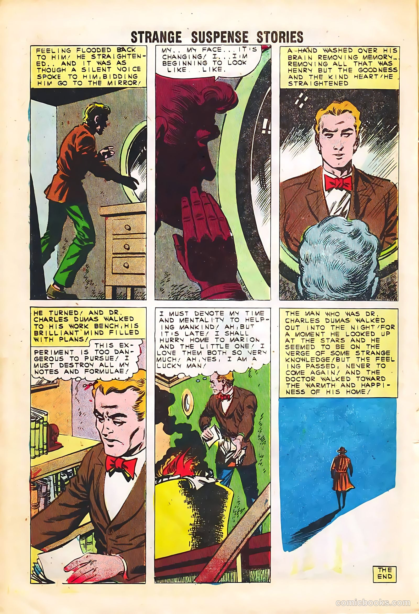 Strange Suspense Stories #54 (1961) — page 10 of 36