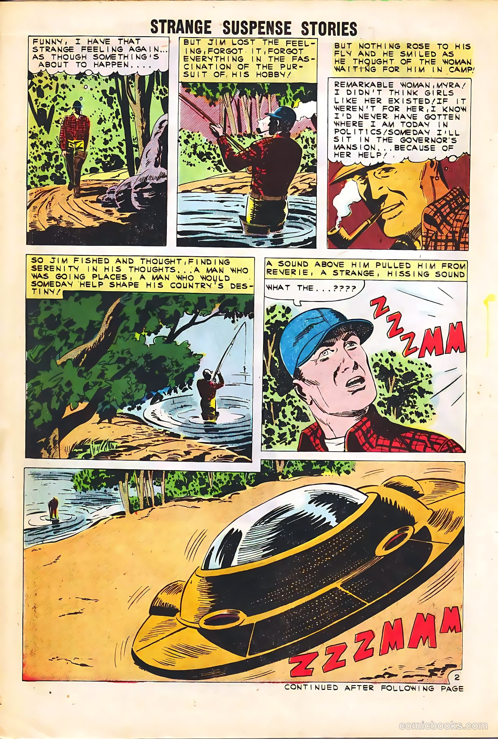 Strange Suspense Stories #54 (1961) — page 14 of 36