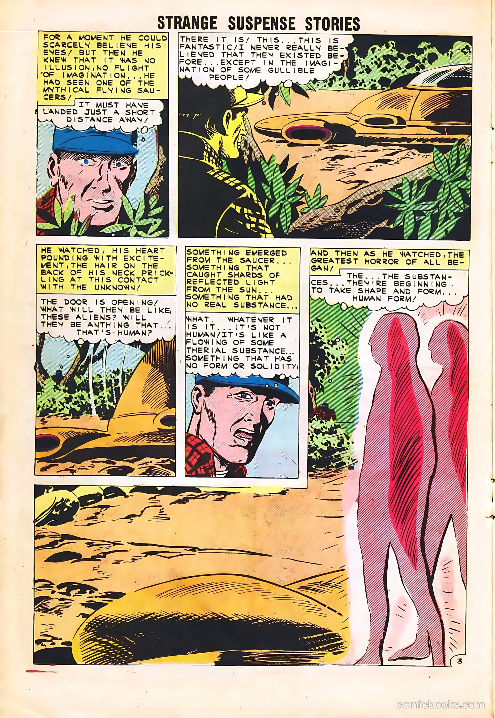 Strange Suspense Stories #54 (1961) — page 16 of 36